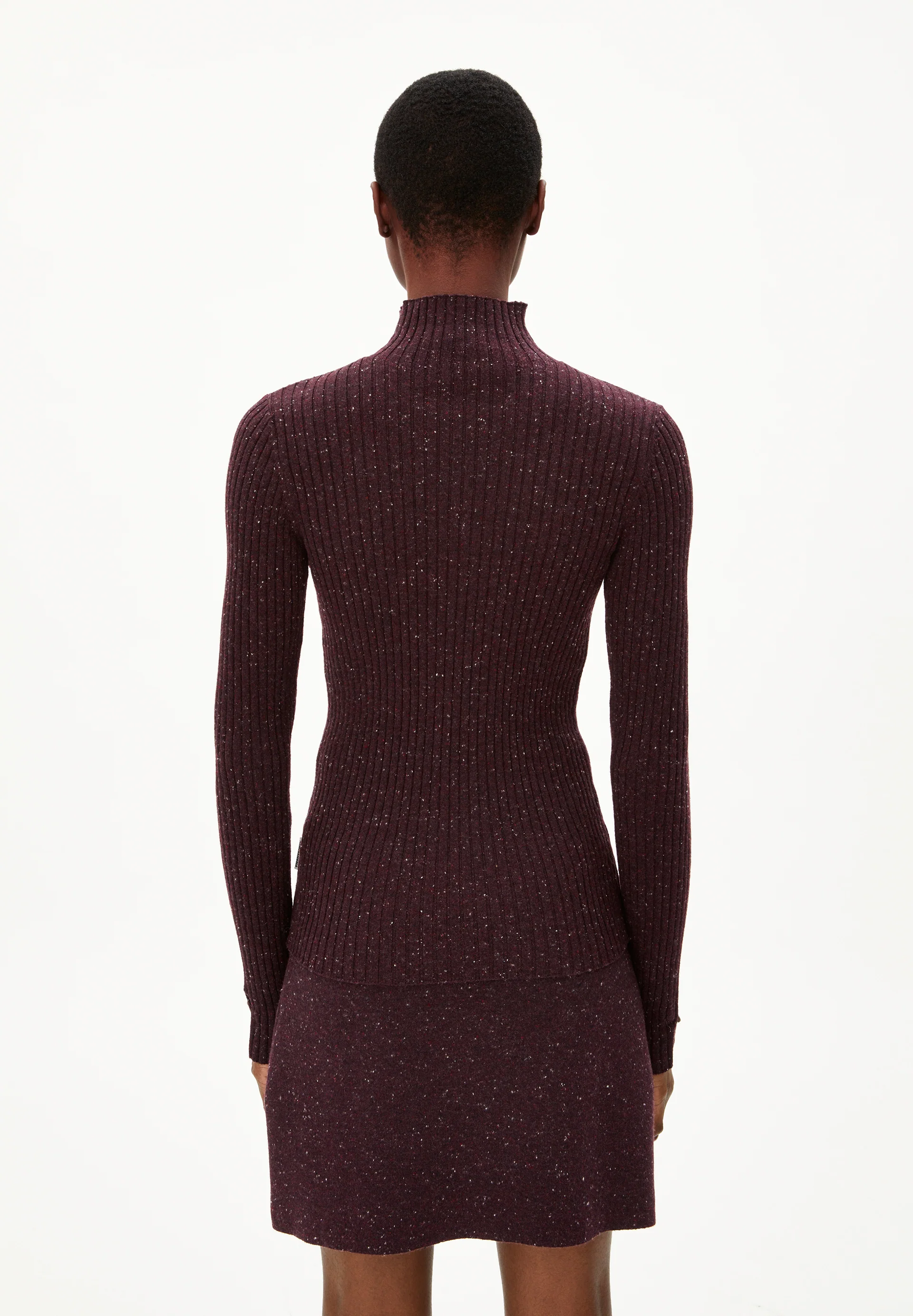 ALAANIA TWEED Sweater made of recycled Organic Wool Mix