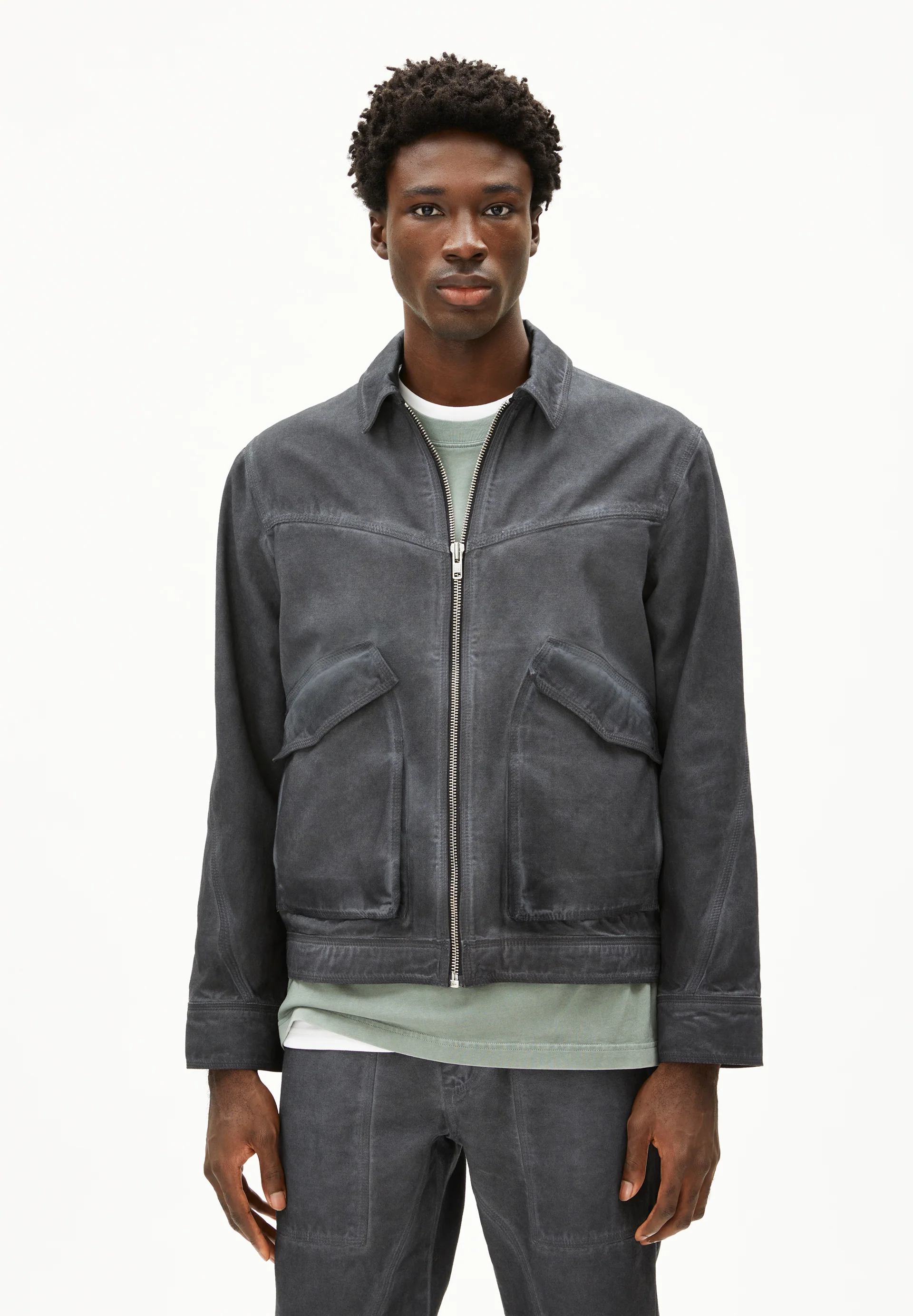 SEBAAS Jacket made from organic cotton