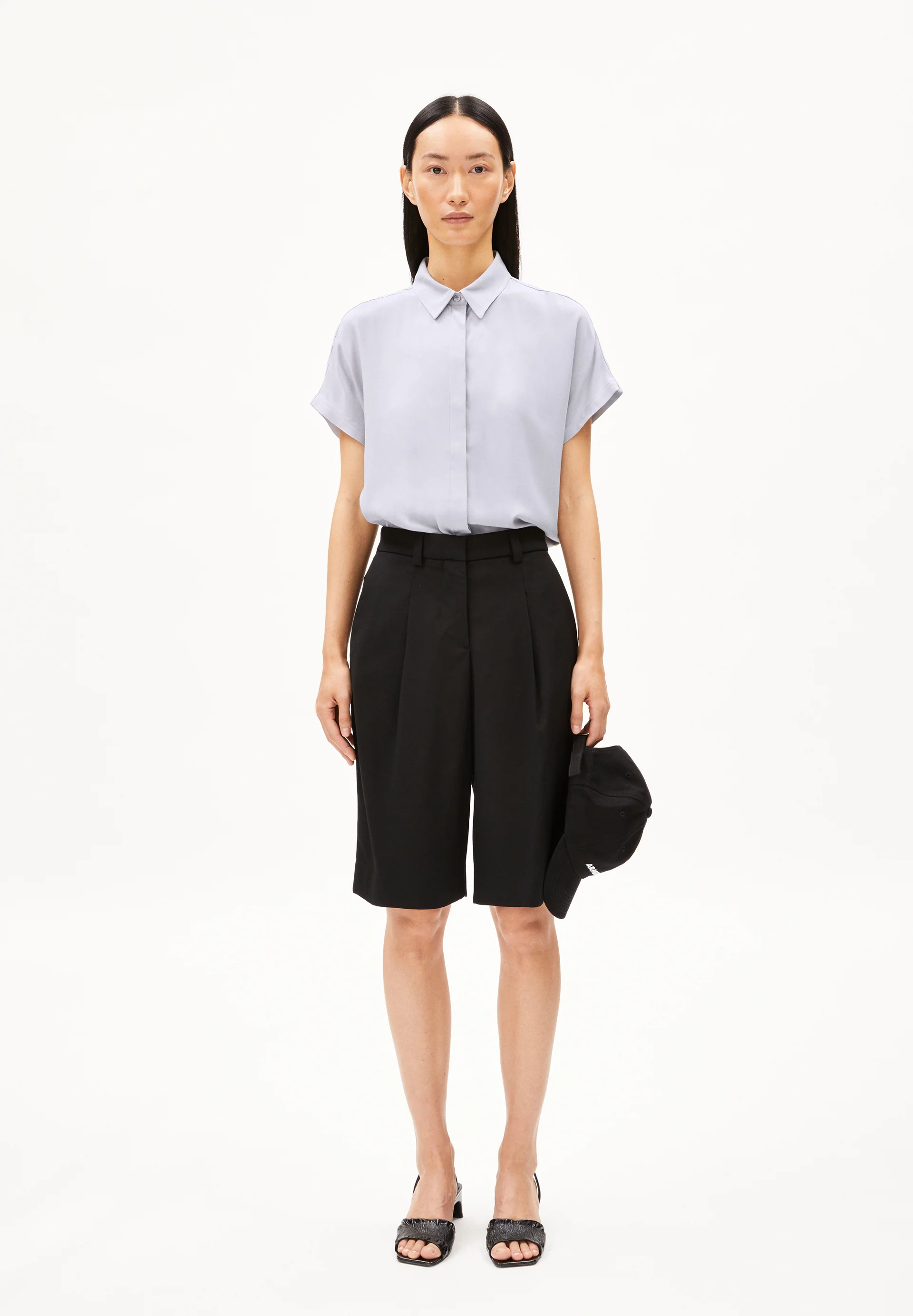 NAMAAL Shorts made of LENZING™ ECOVERO™ Viscose Mix