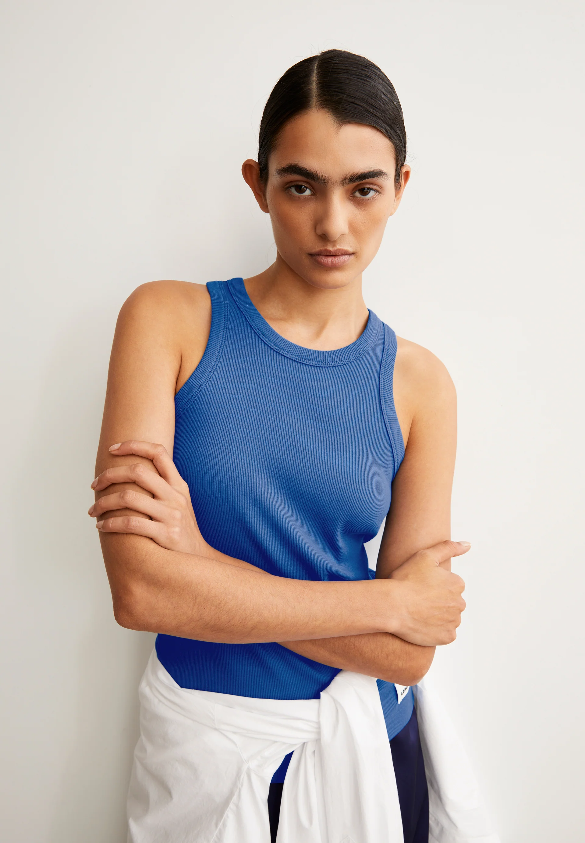KANITAA Organic cotton mix ribbed top