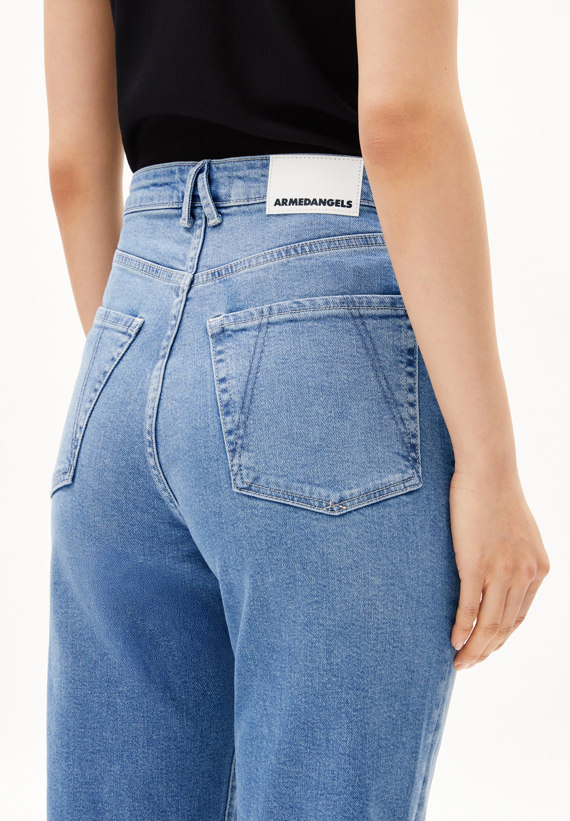 MAIRAA Mom Jeans recycled Cotton Mix Comfort Stretch