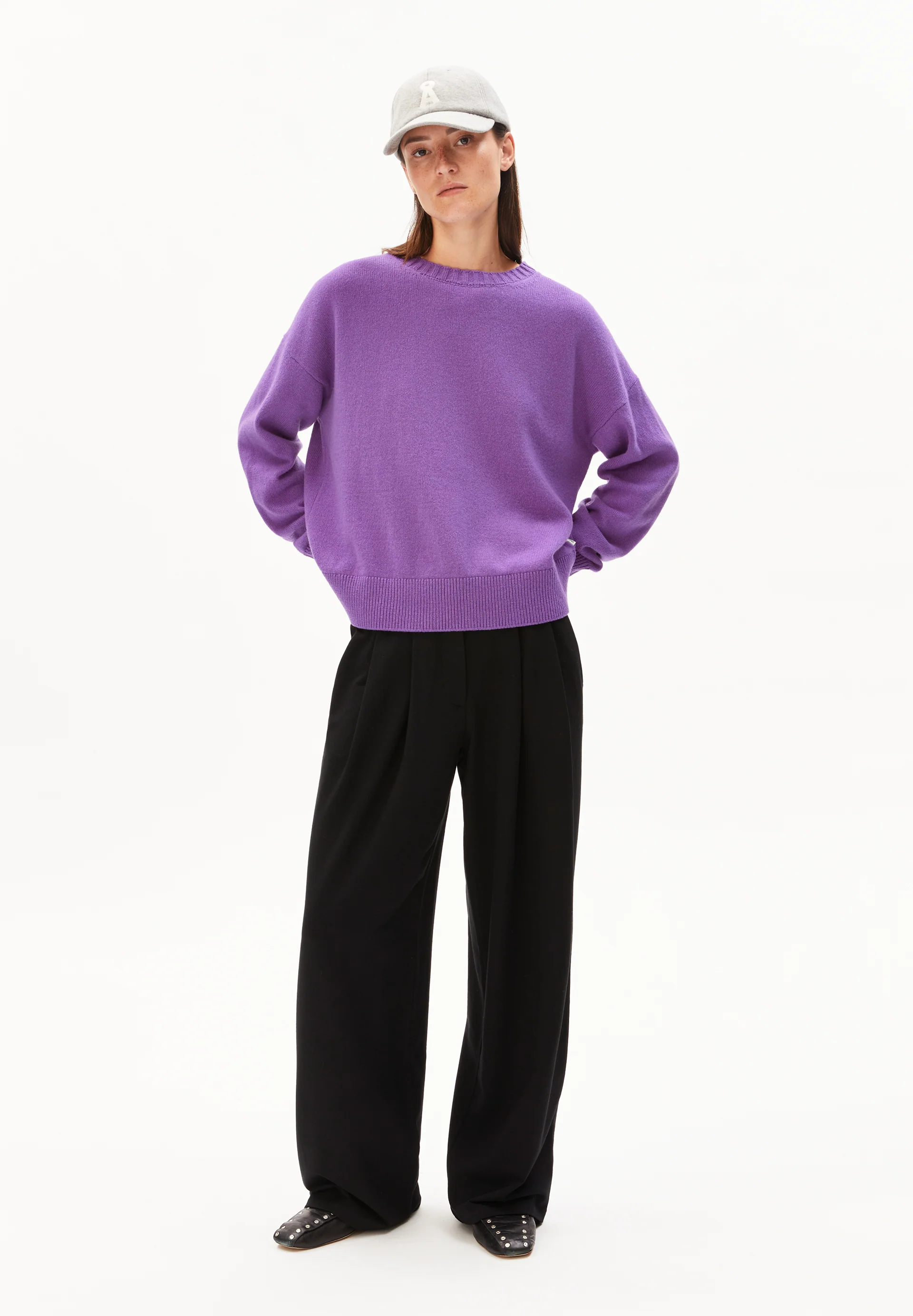 KAARALI Sweater made of recycled Cashmere Mix