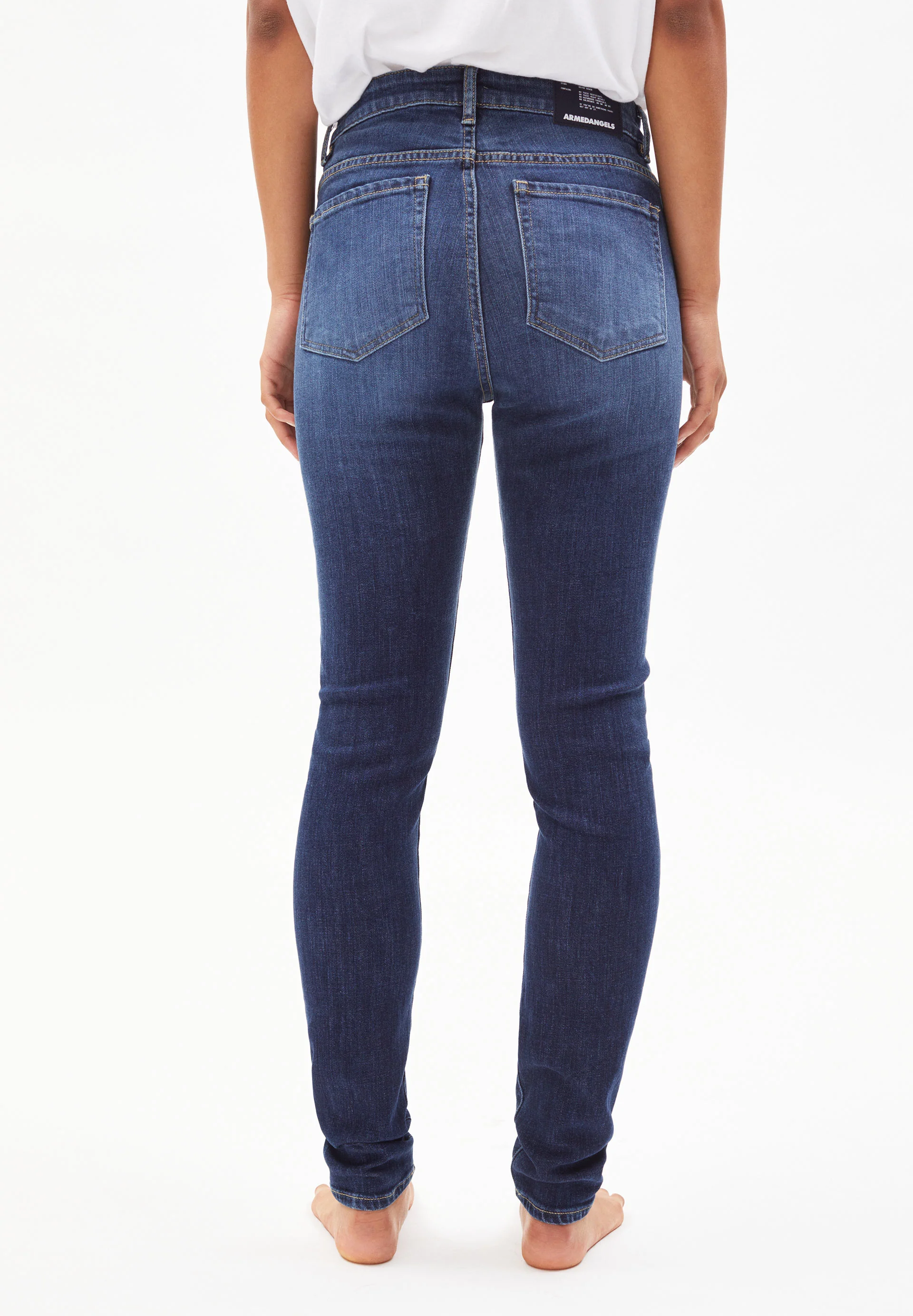 TILLAA Jeans Skinny Leg Mid Waist Organic Cotton Mix X-Stretch