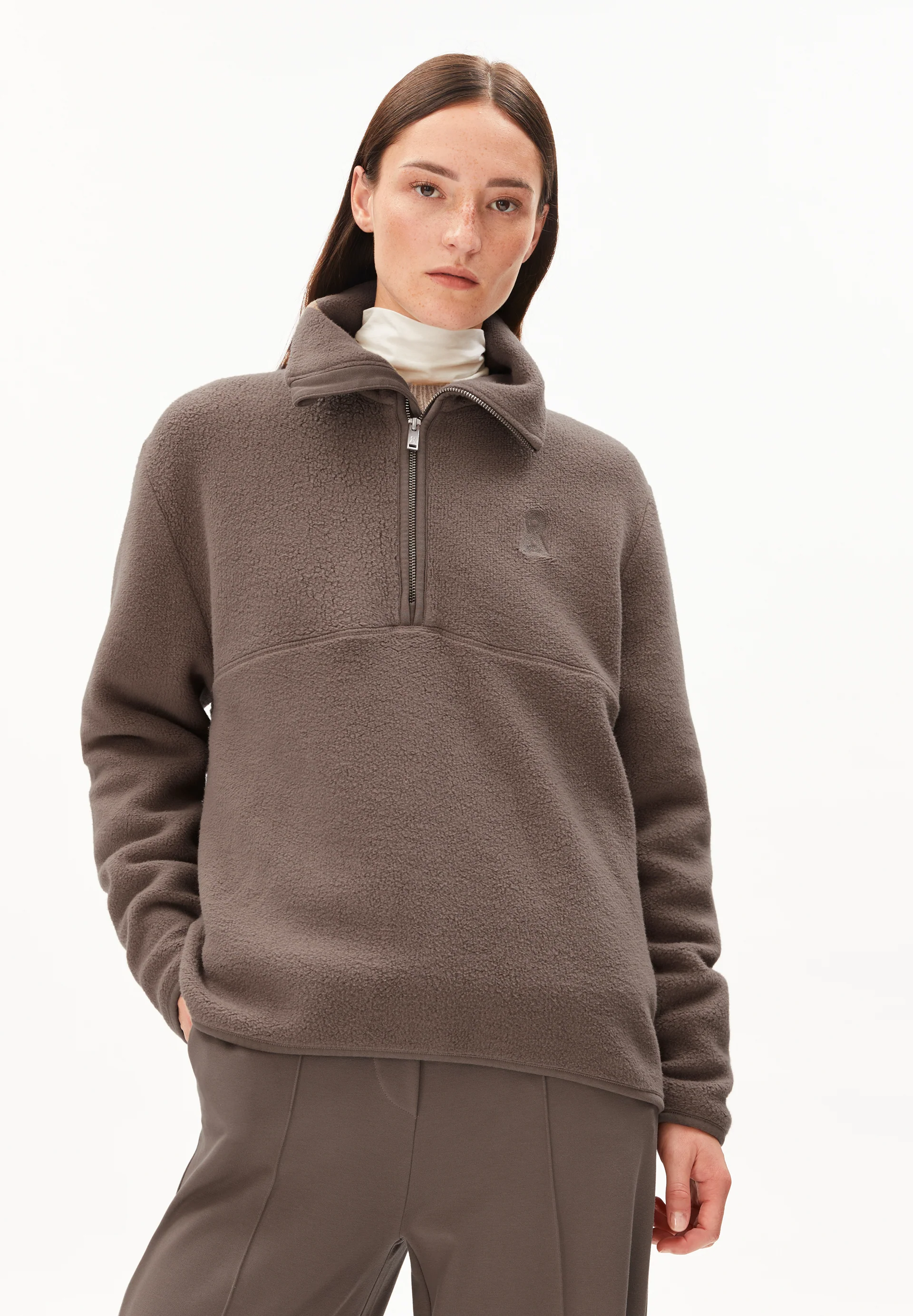 HAARLEENAA COTTON FLEECE Fleece-Sweatshirt made of Organic Cotton