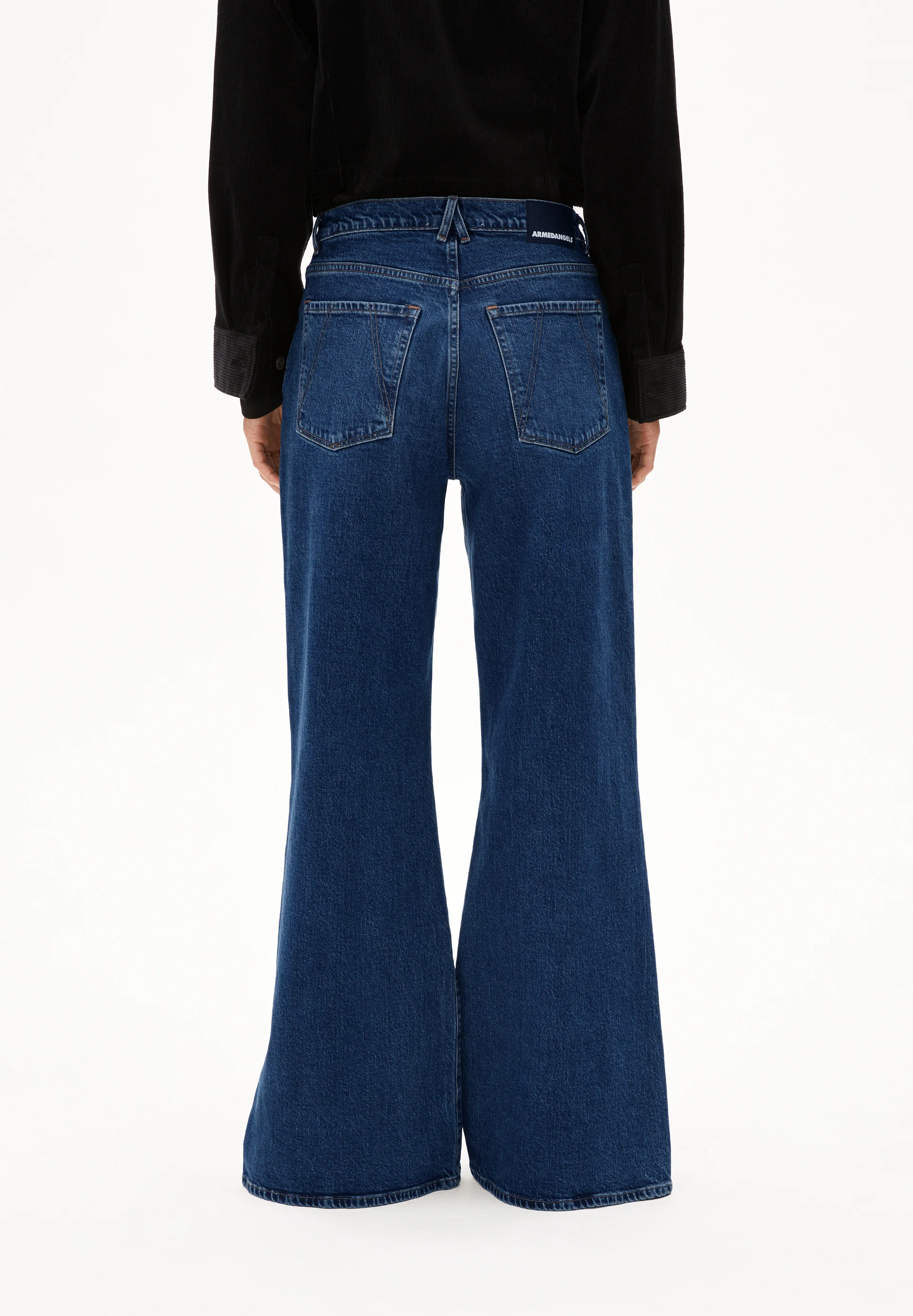 LIBRAAEA Wide Jeans Organic Cotton Mix Comfort-Stretch