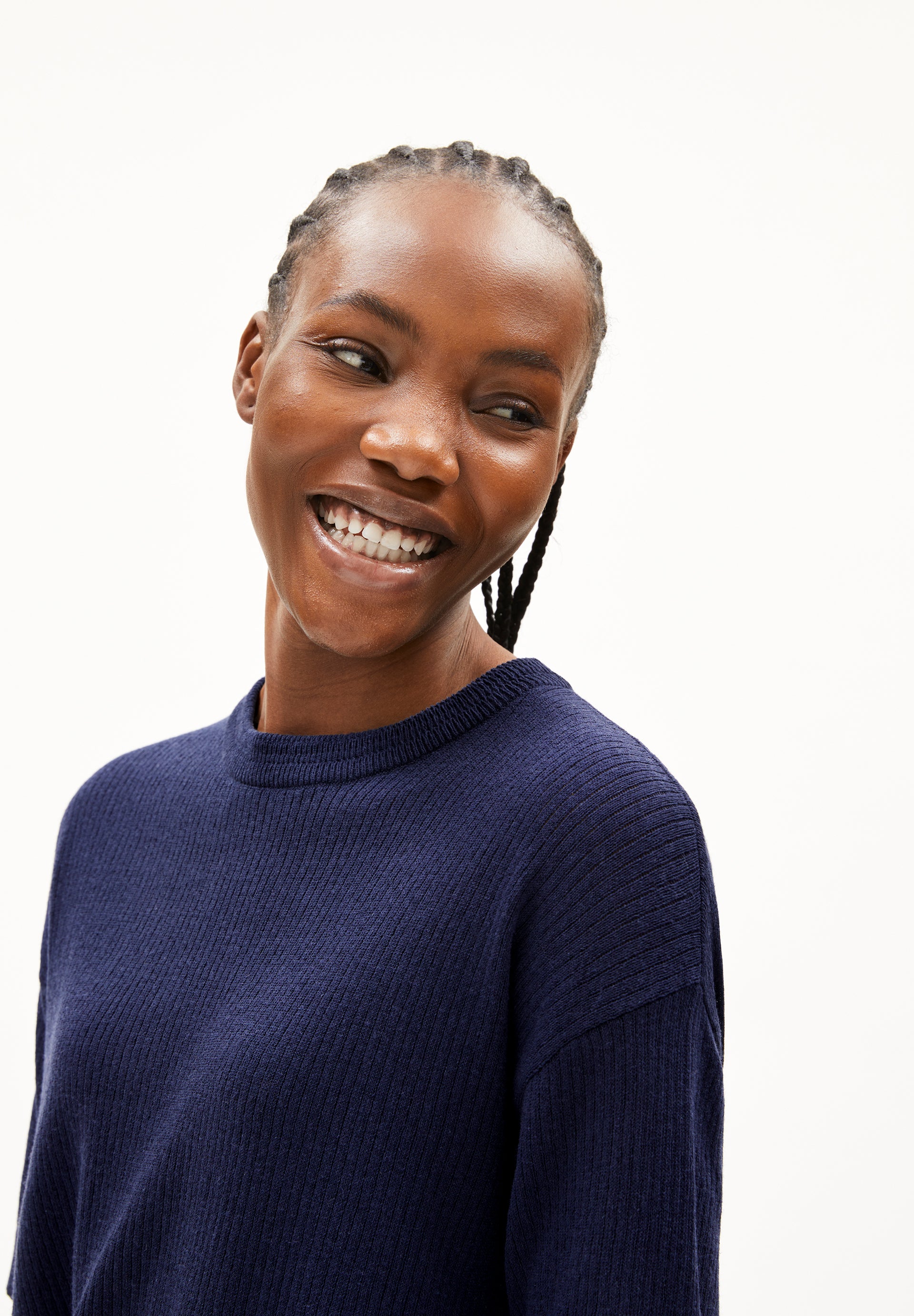 LIZAA LINO Knit Shirt made of Linen-Mix