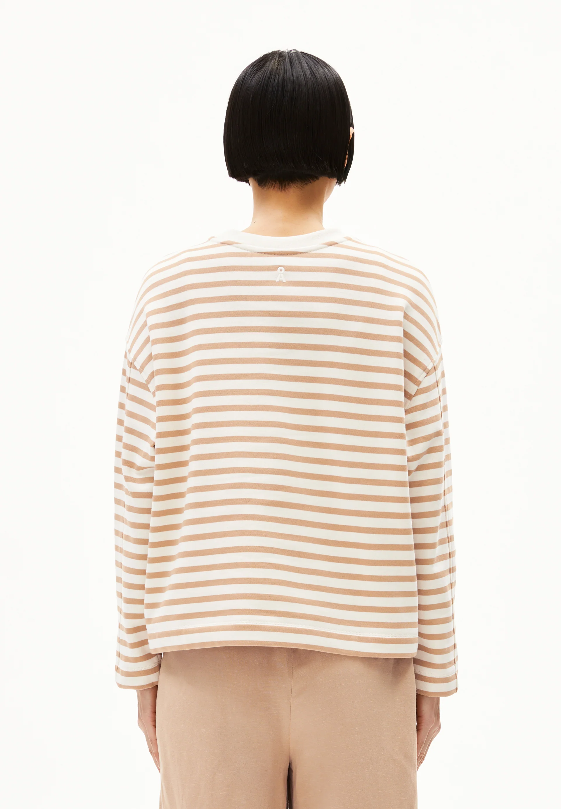 FRANKAA MAARLEN STRIPE Sweatshirt from organic cotton