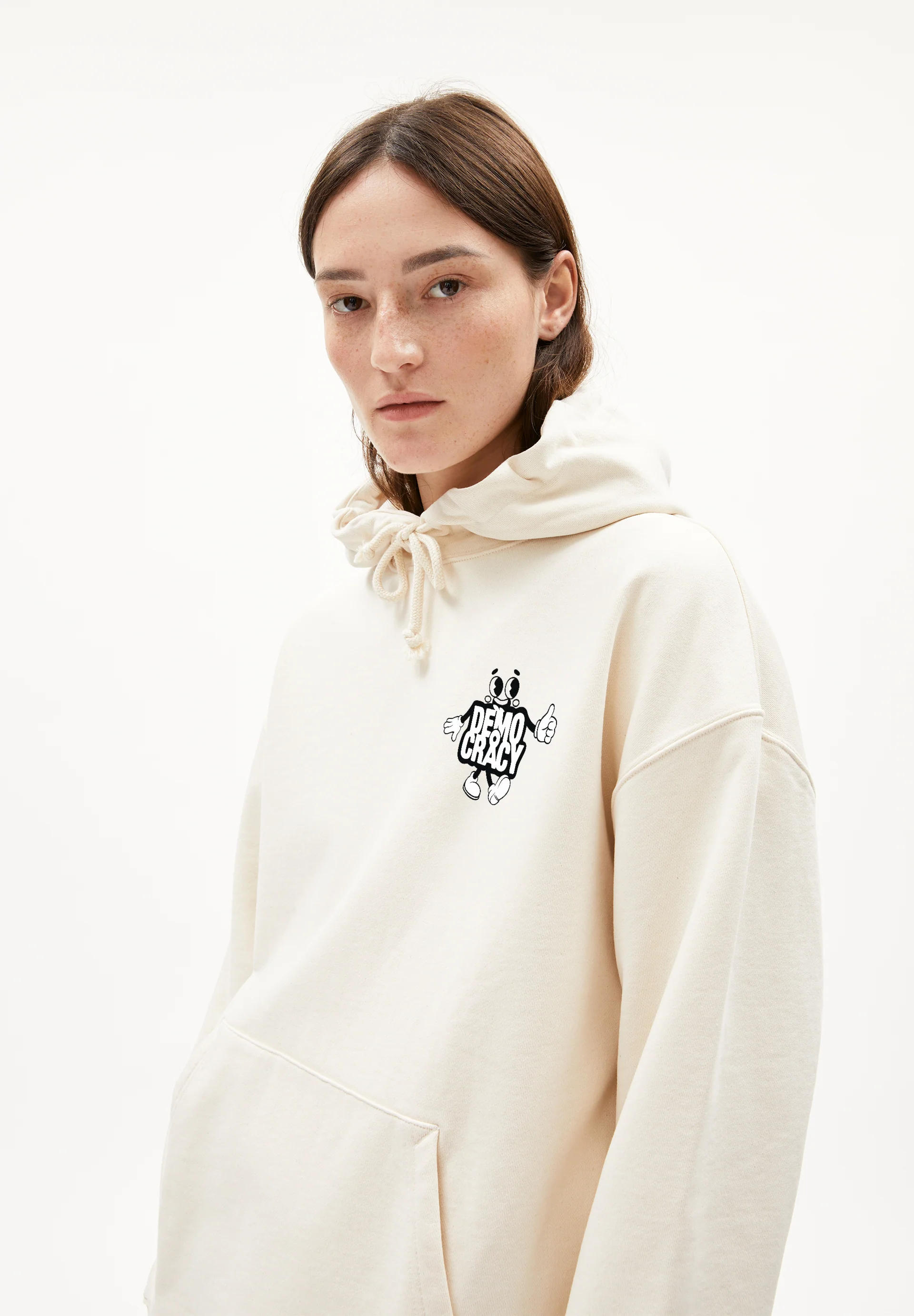 CAATEO DEMOCRACY Sweathoodie from organic cotton