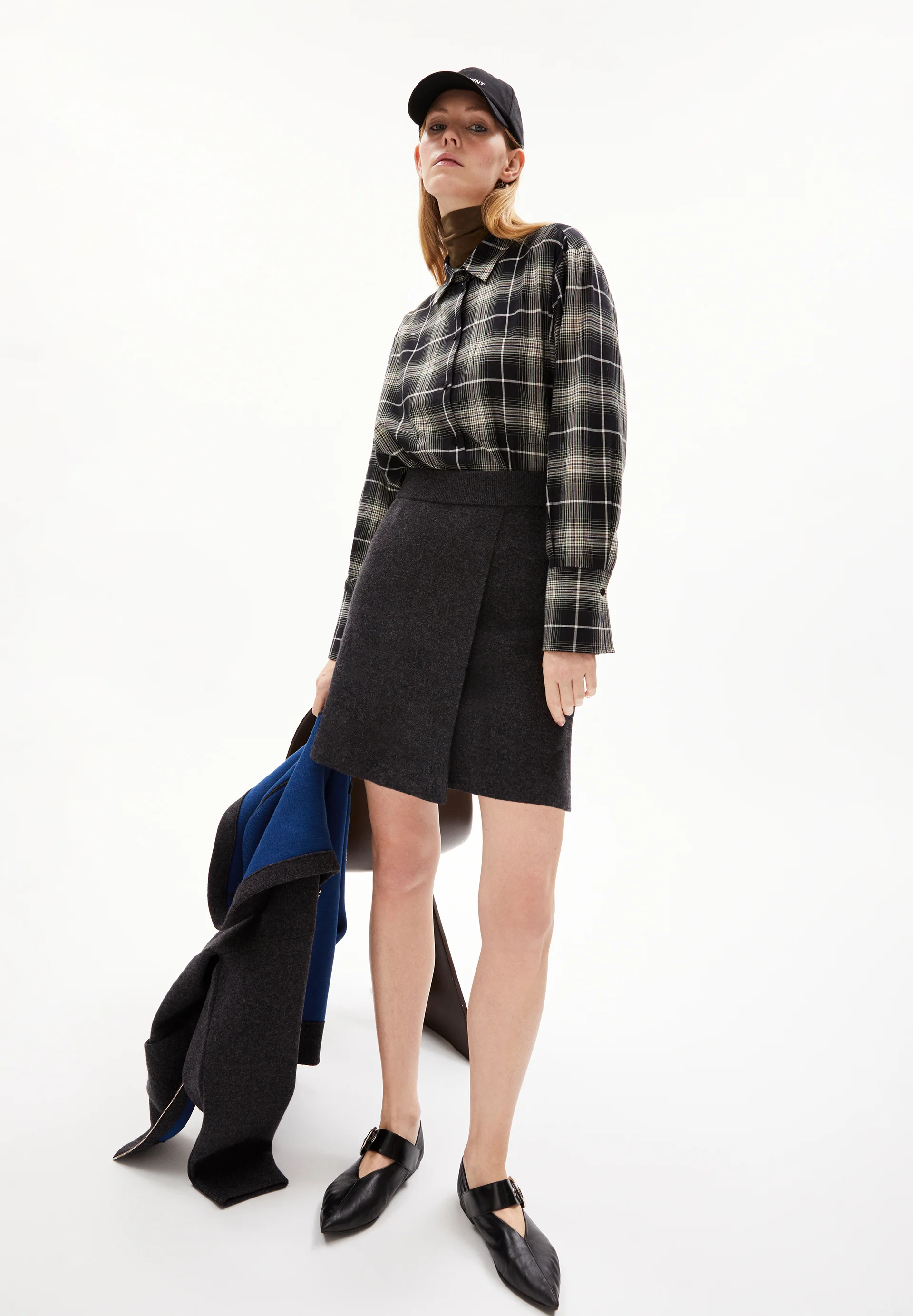 DARLAA Knit Skirt made of Organic Wool Mix