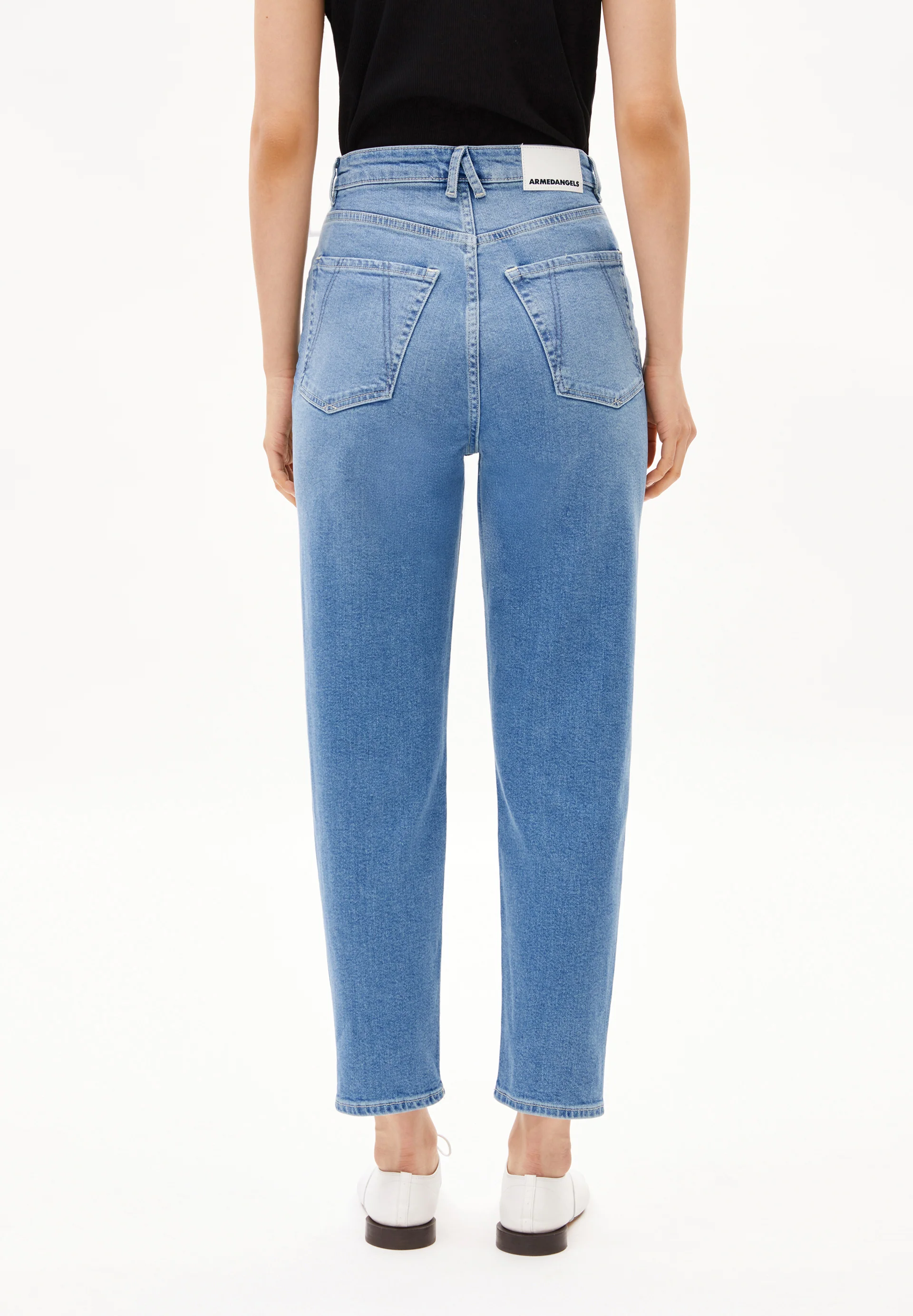 MAIRAA Mom Jeans recycled Cotton Mix Comfort Stretch