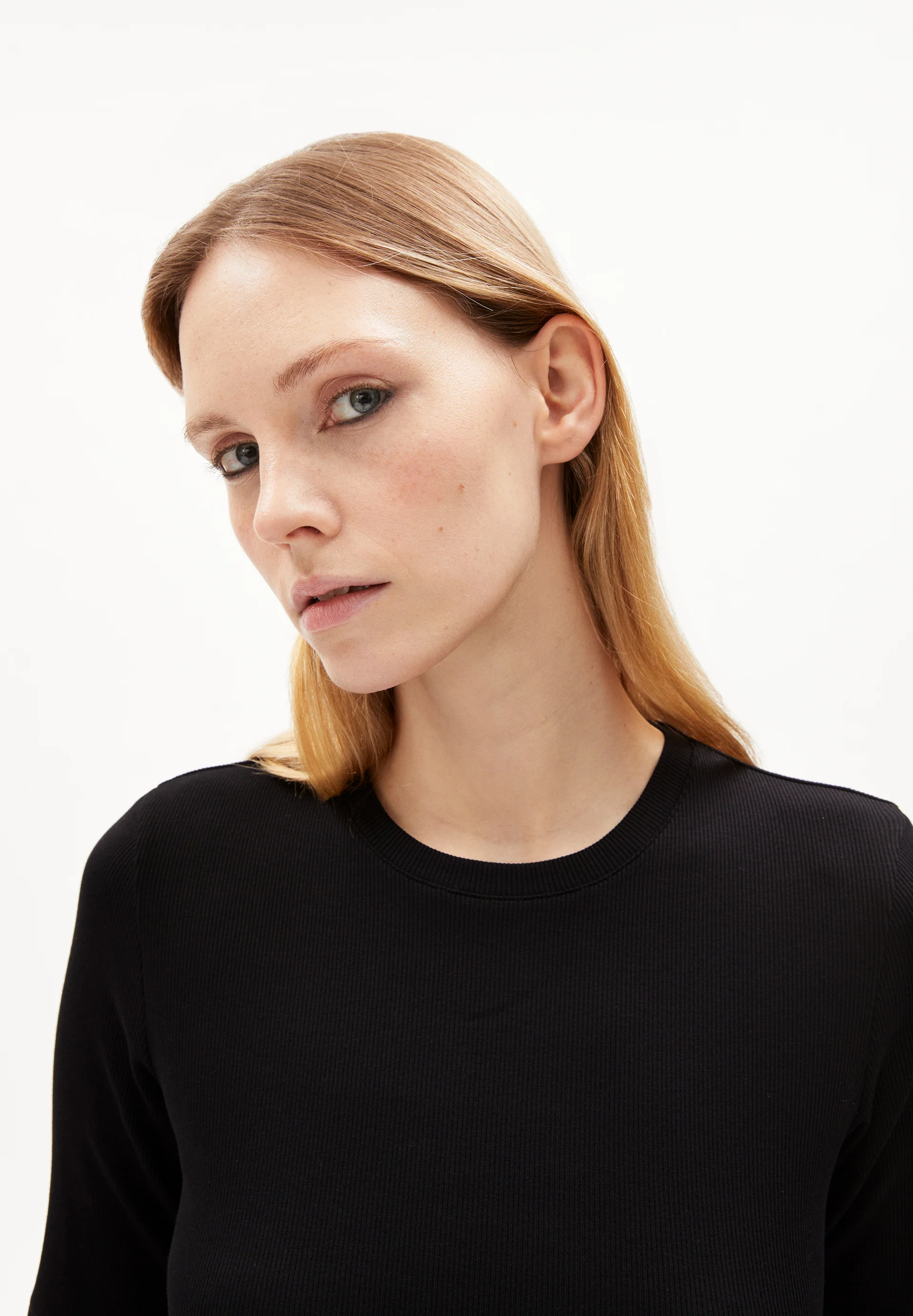 SEHAARAA Rib-Jersey Dress made of Organic Cotton Mix