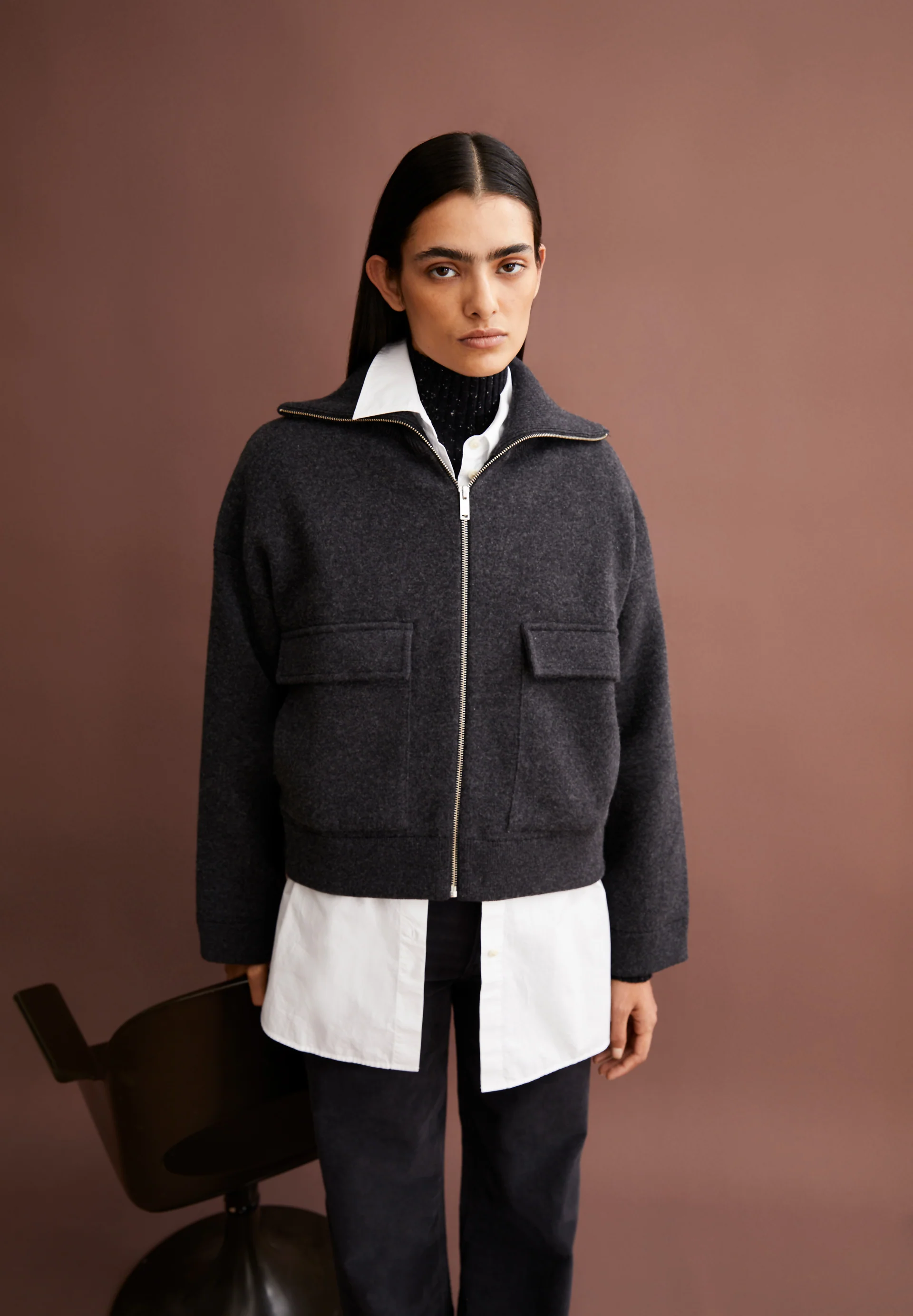 JOANIAAS Cardigan made of Organic Wool Mix