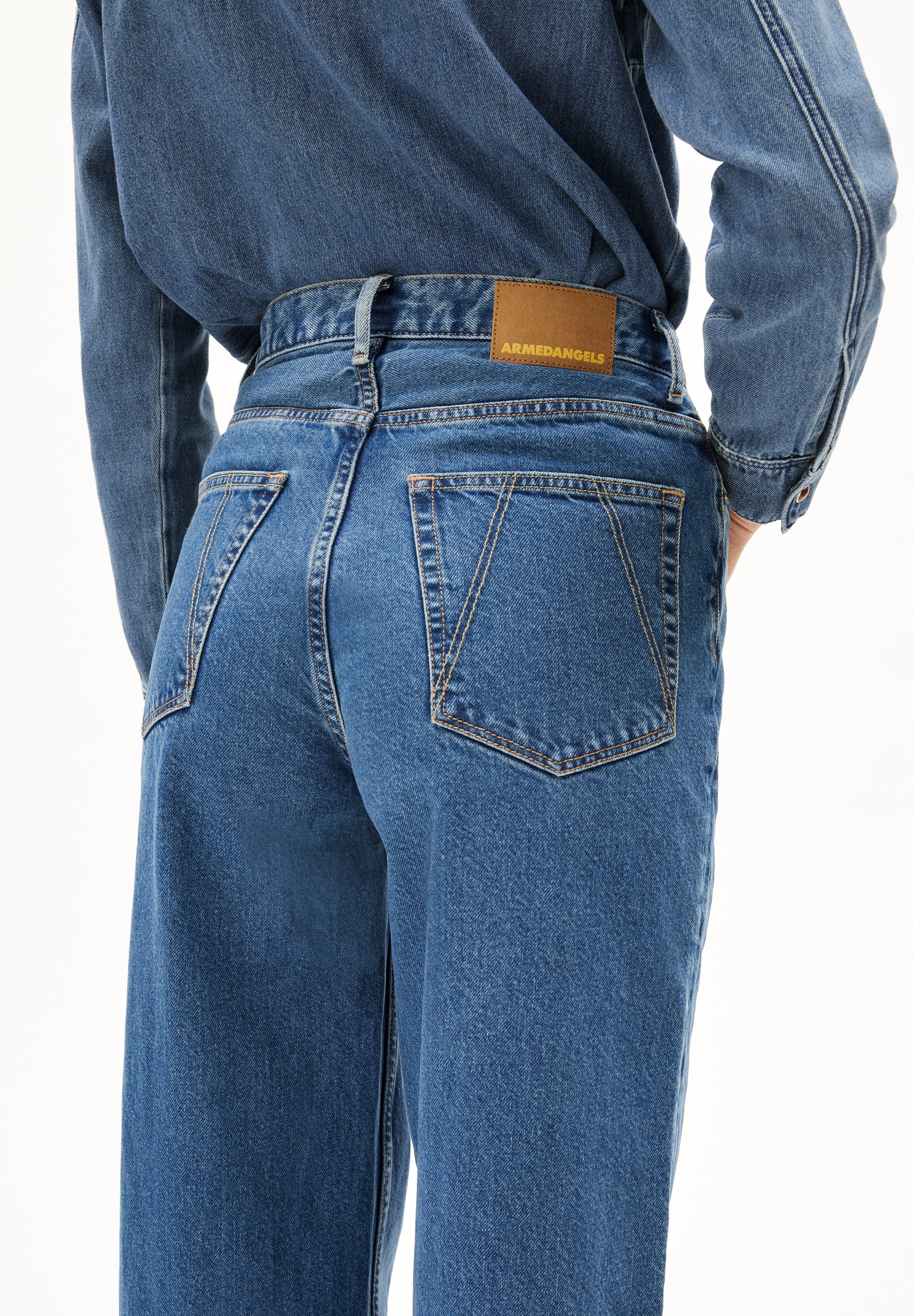 ENIJAA Wide Jeans recycled Cotton