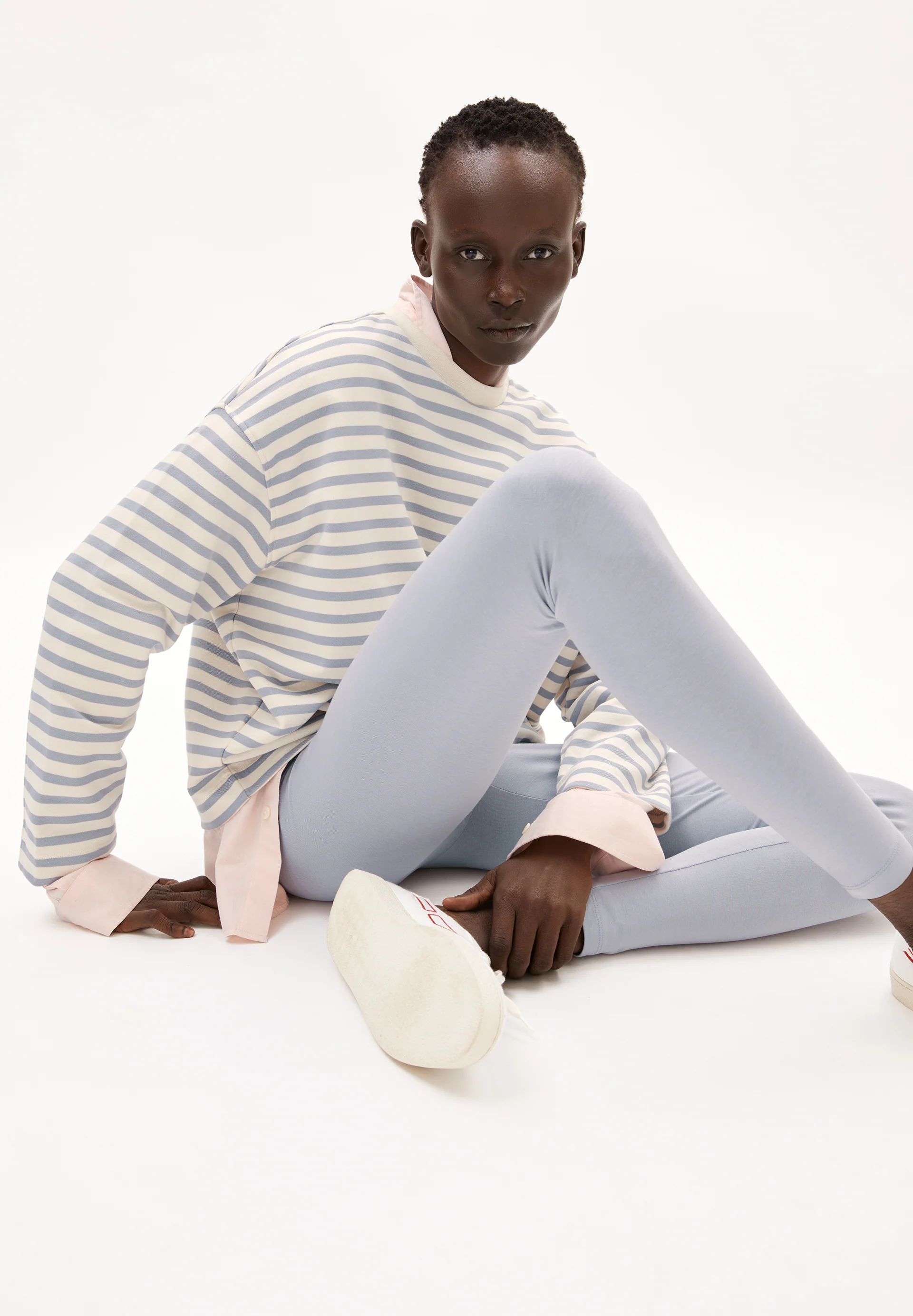 FARIBAA Leggings made of Organic Cotton Mix