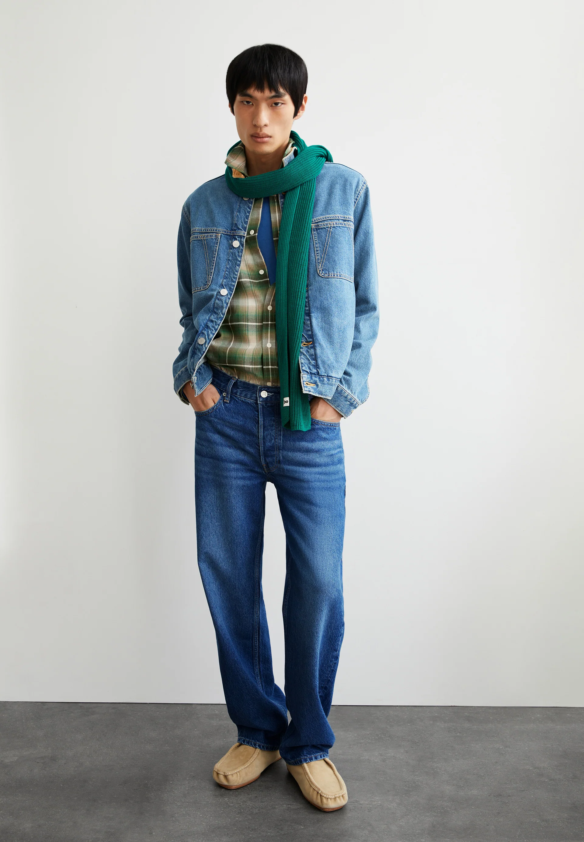 AASHTON DENIM JACKET Denim Jacket made of recycled Cotton