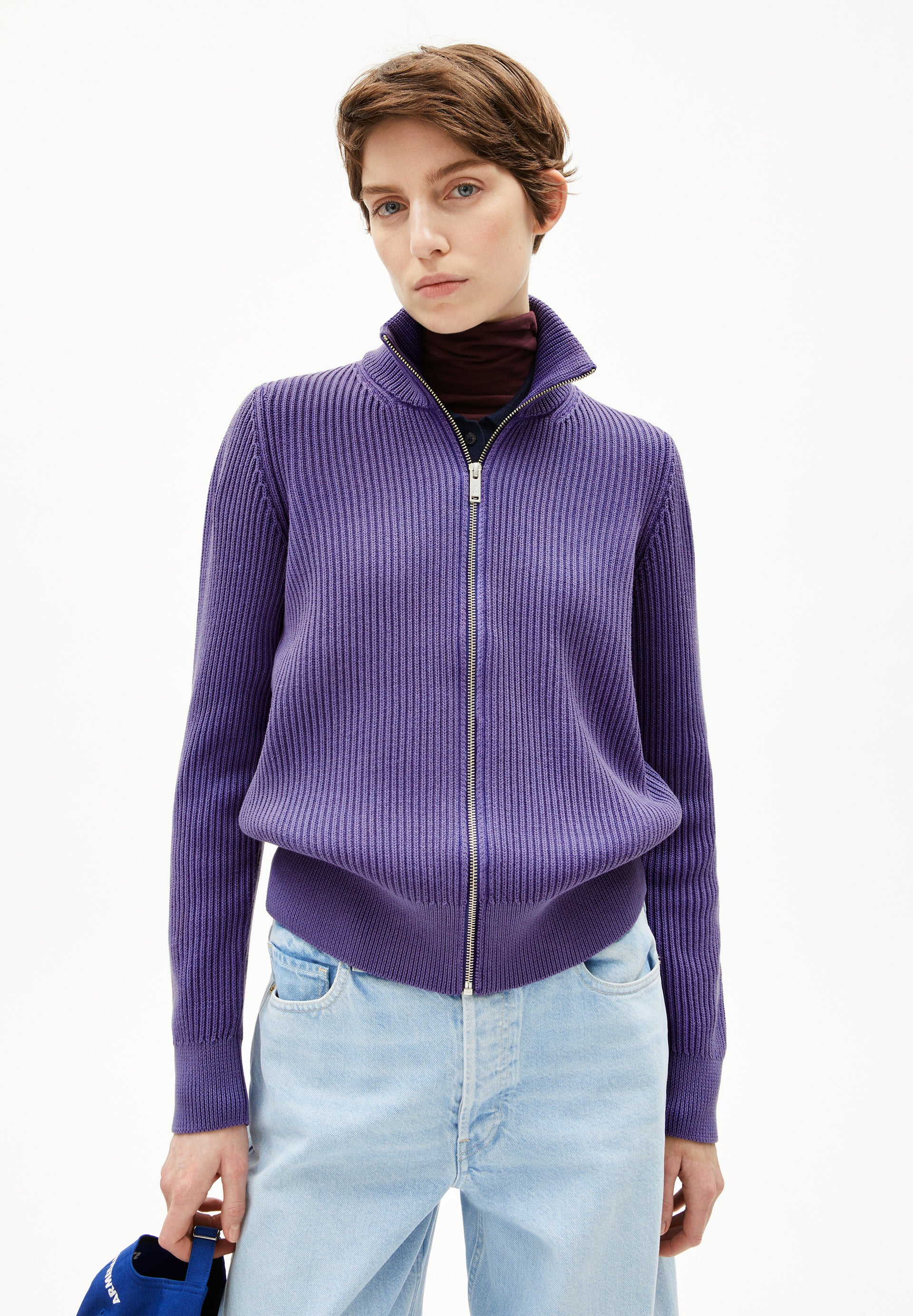 REBECCAA GMT DYE Cardigan made of Organic Cotton