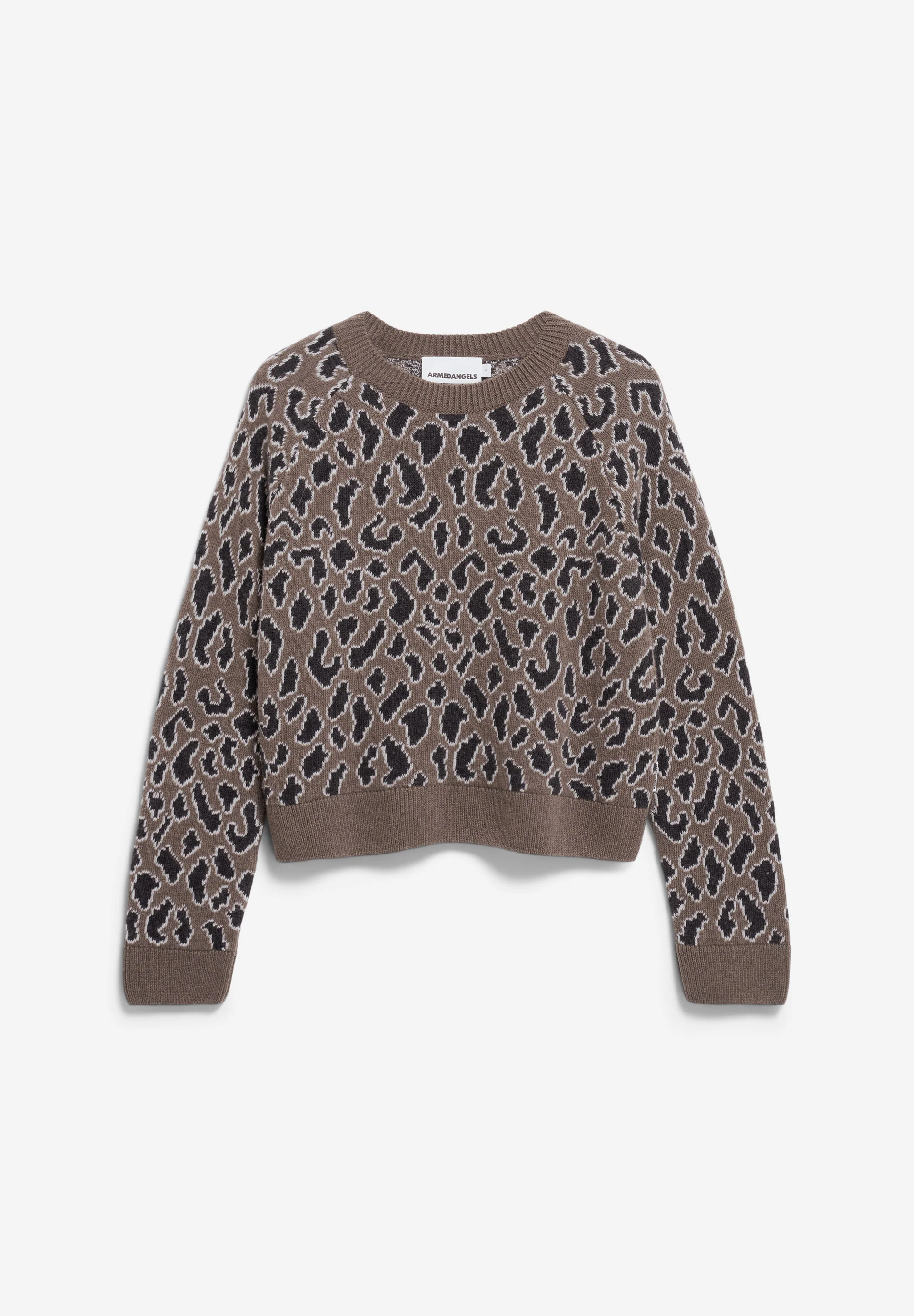 DILIRIAA LEOPAA Sweater made of recycled Organic Wool Mix