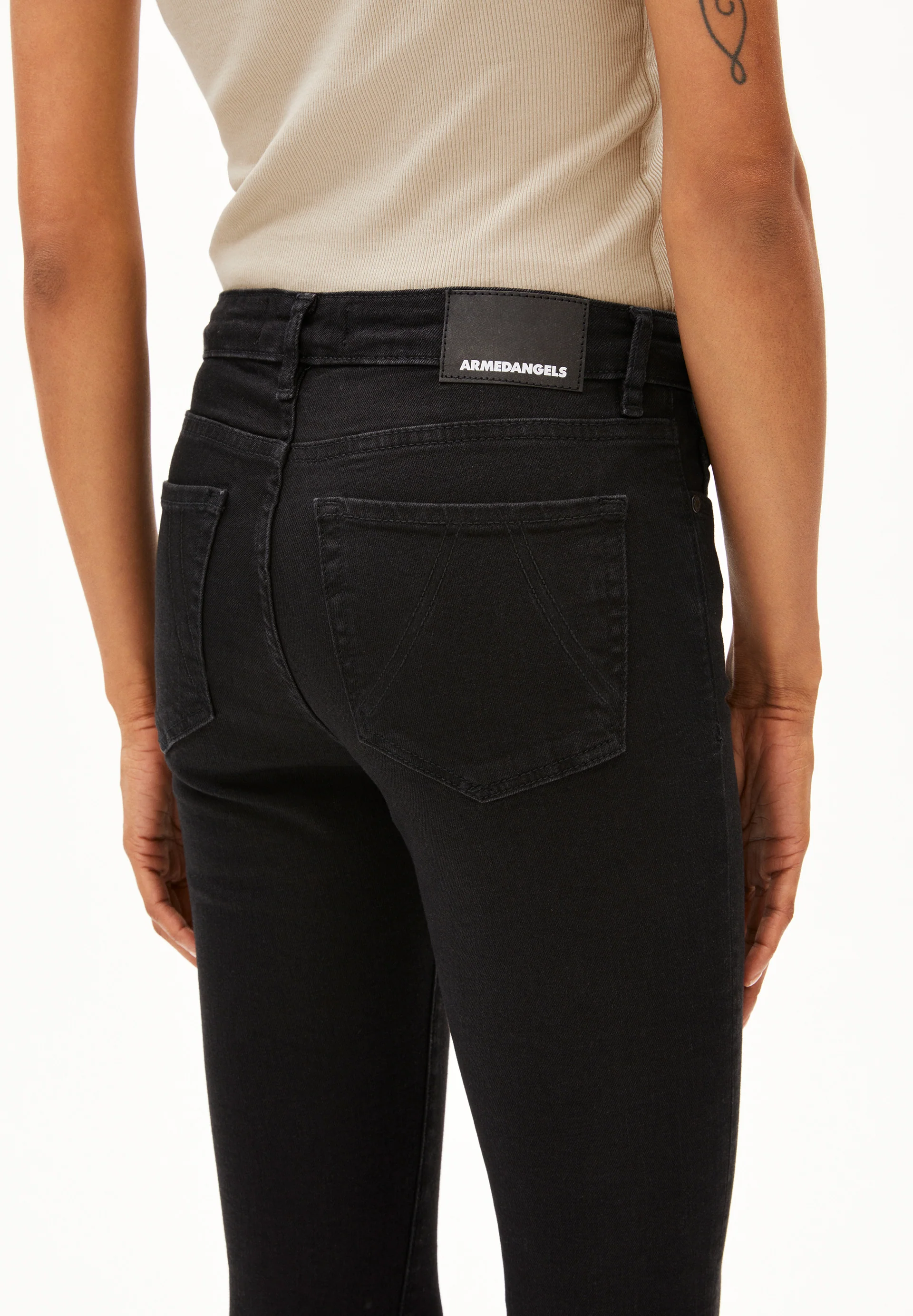 TILLAA Skinny Jeans Mid Waist Organic Cotton Mix X-Stretch