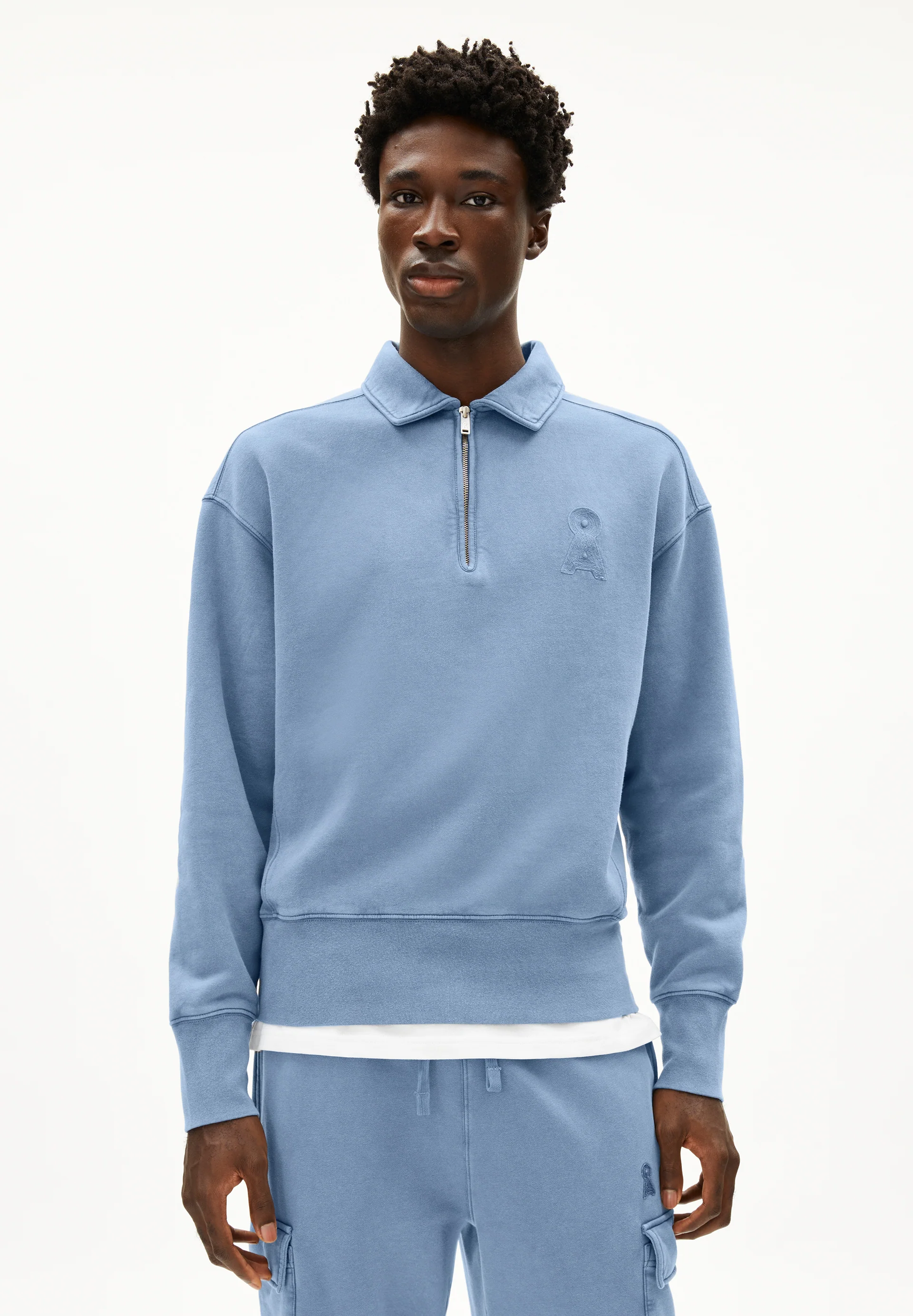 ICONIC Å GMT DYE ZIP TROYER Sweatshirts made from organic cotton