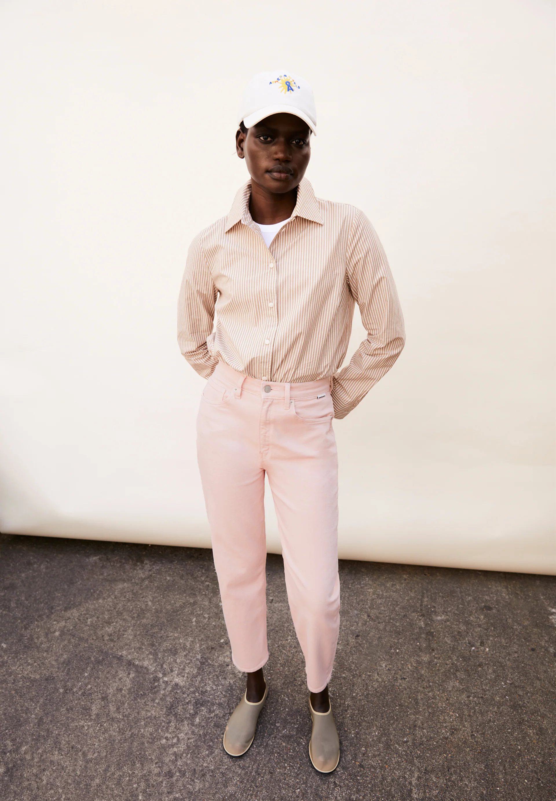 MAIRAA Mom Jeans recycled Cotton Mix Comfort Stretch