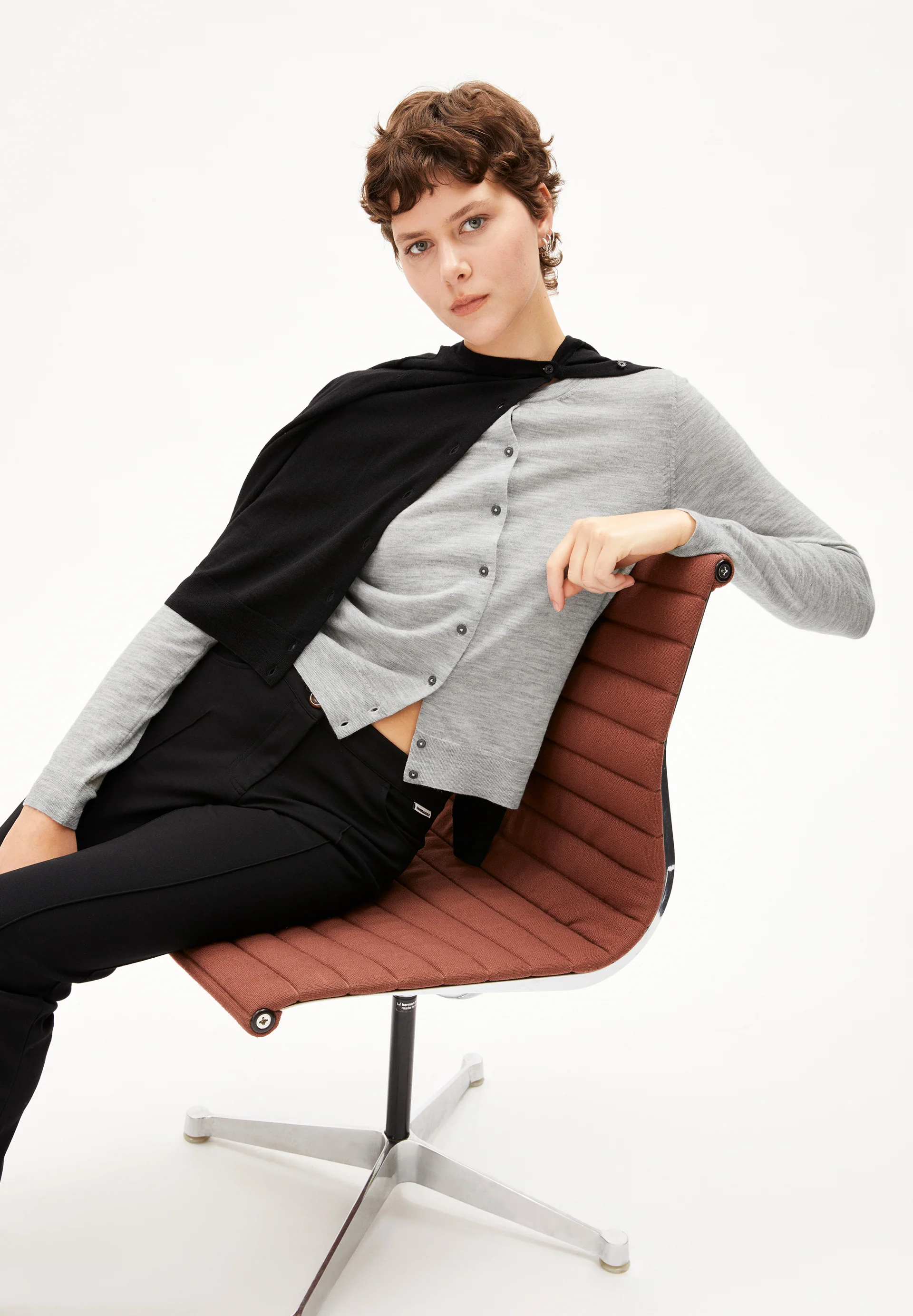 OPHALIAA MERINO Cardigan made of Merino Wool