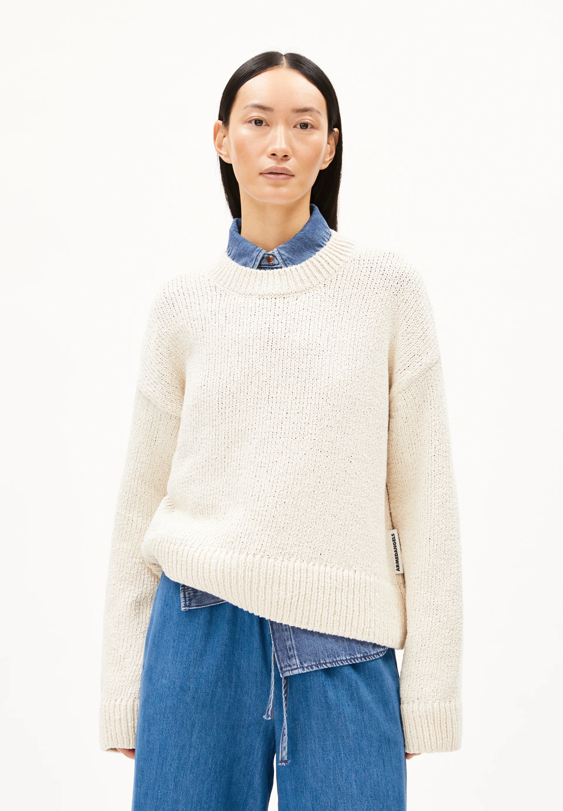 VAANYA Pullover from organic cotton mix