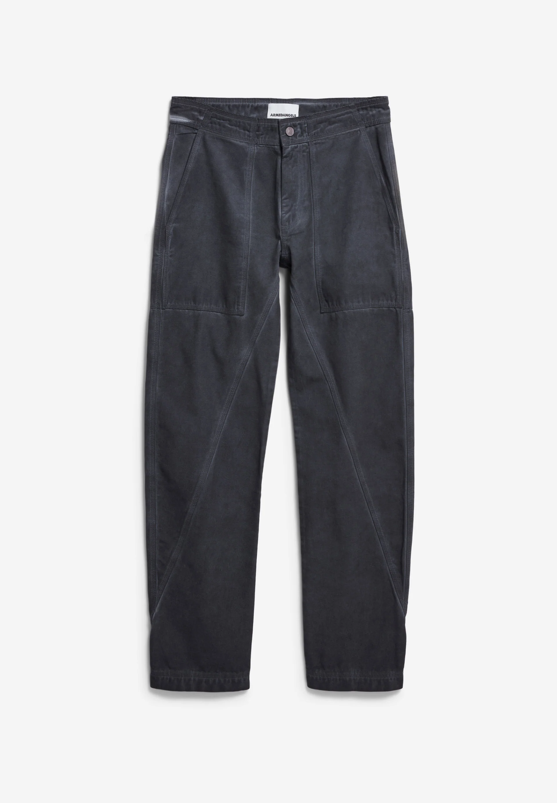 AALBERT Woven trousers made from organic cotton