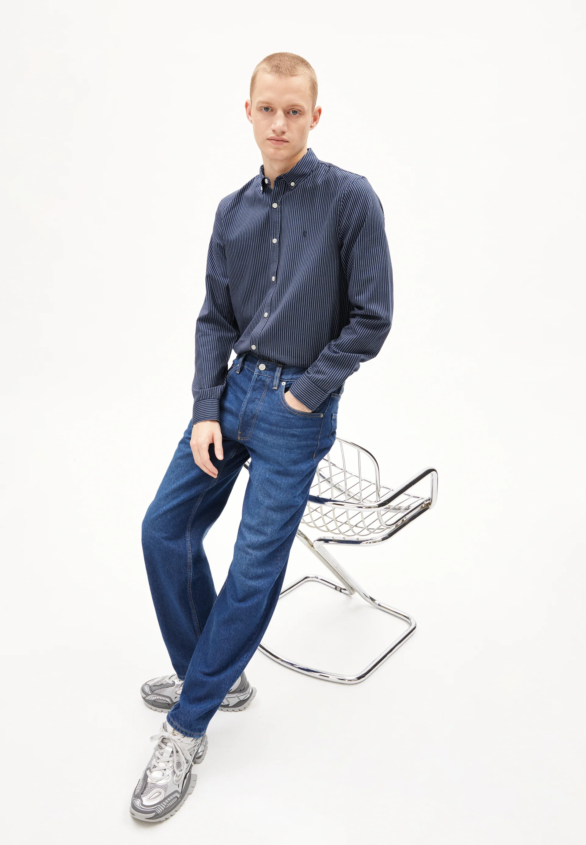 AARY Straight Jeans Organic Cotton Mix Comfort Stretch