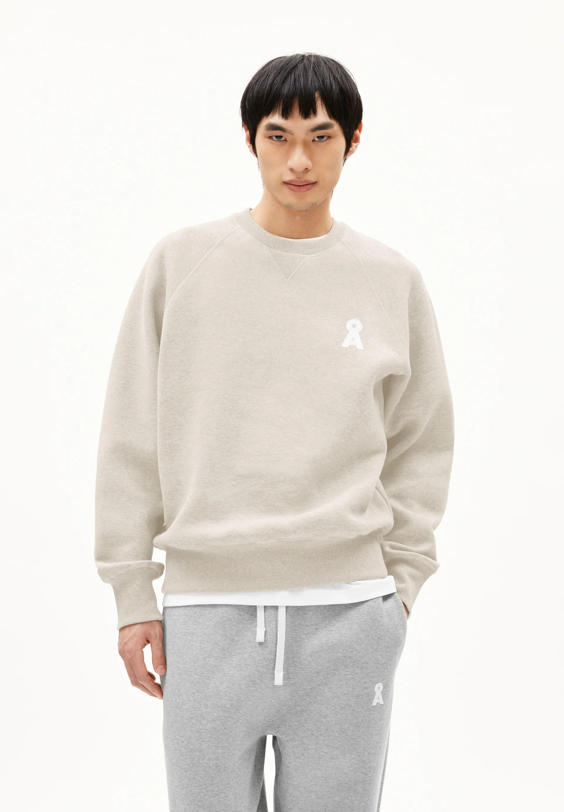 ICONIC Å JOAAN MELANGE Sweatshirt from organic cotton