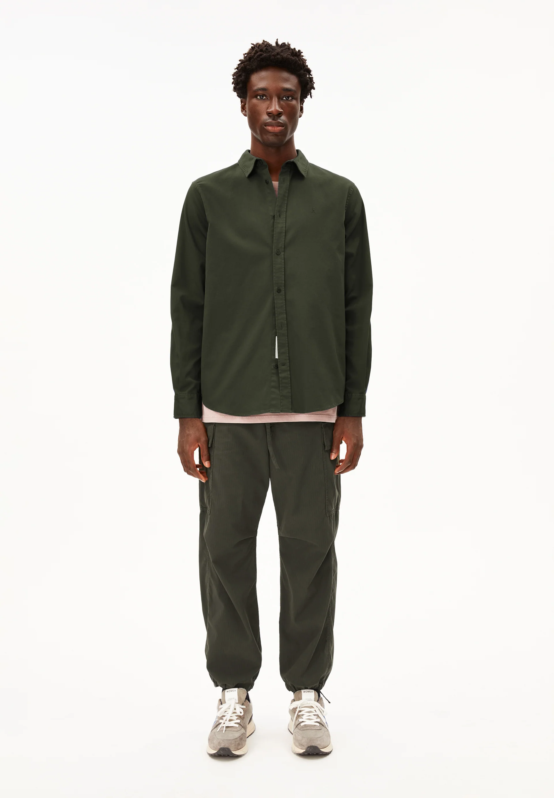 GIAALO OVERSHIRT Shirt made of Organic Cotton Mix