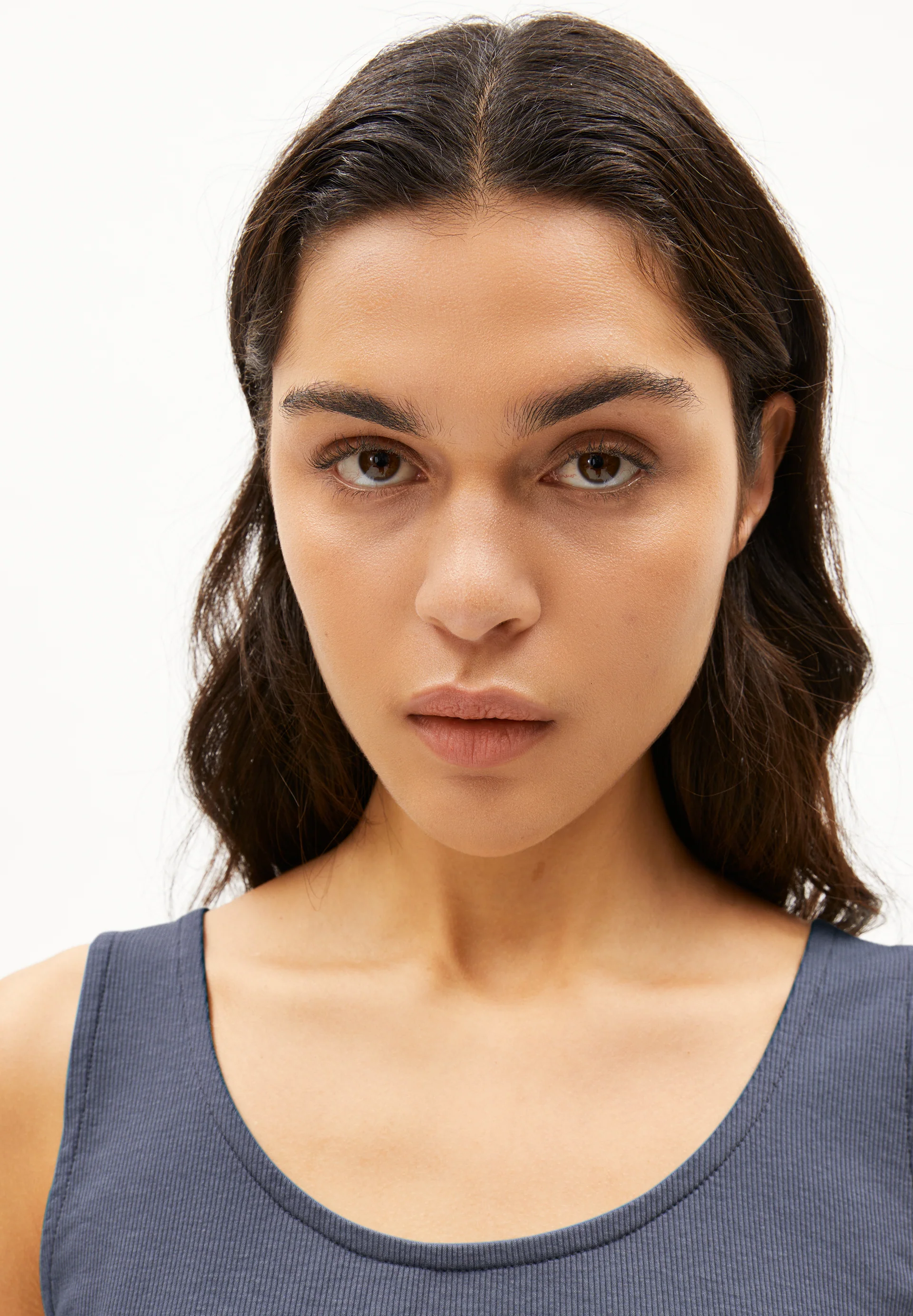 MINAAMI Rib-Top made of TENCEL™ Lyocell Mix
