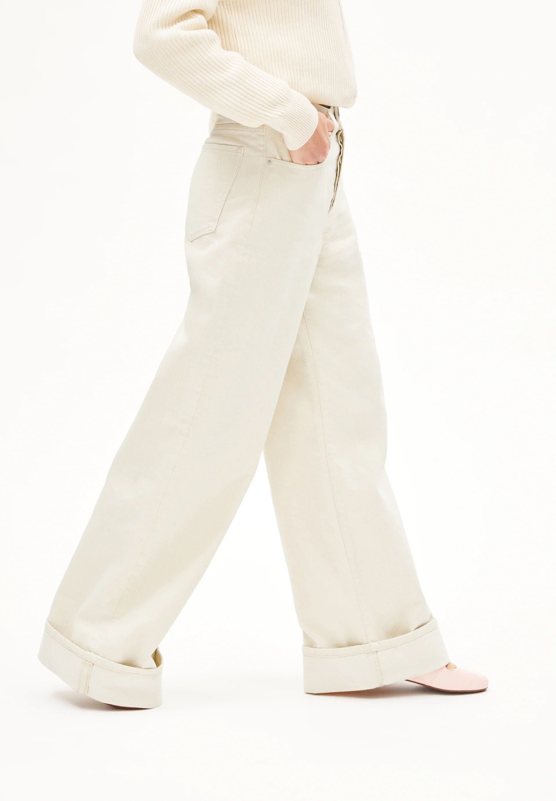 BLINAA Super Wide Jeans recycled cotton