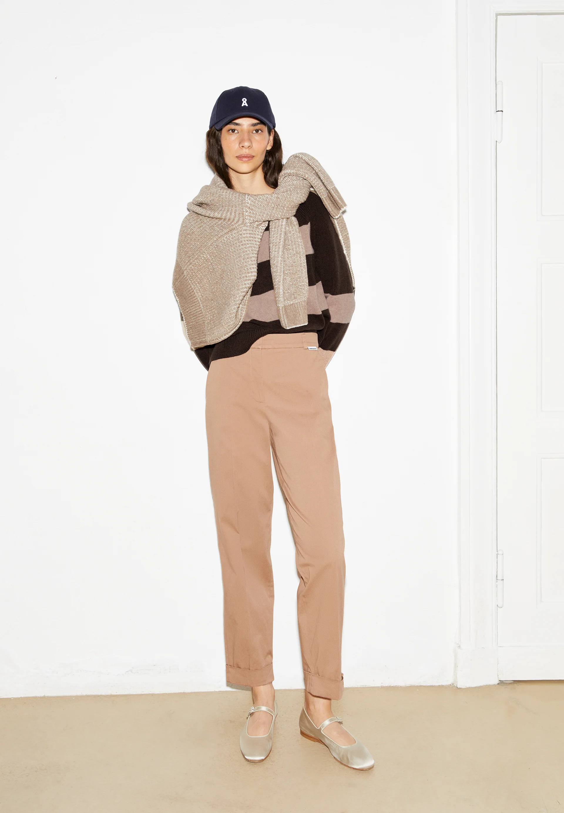 KAADWI Woven Pants made of Organic Cotton Mix