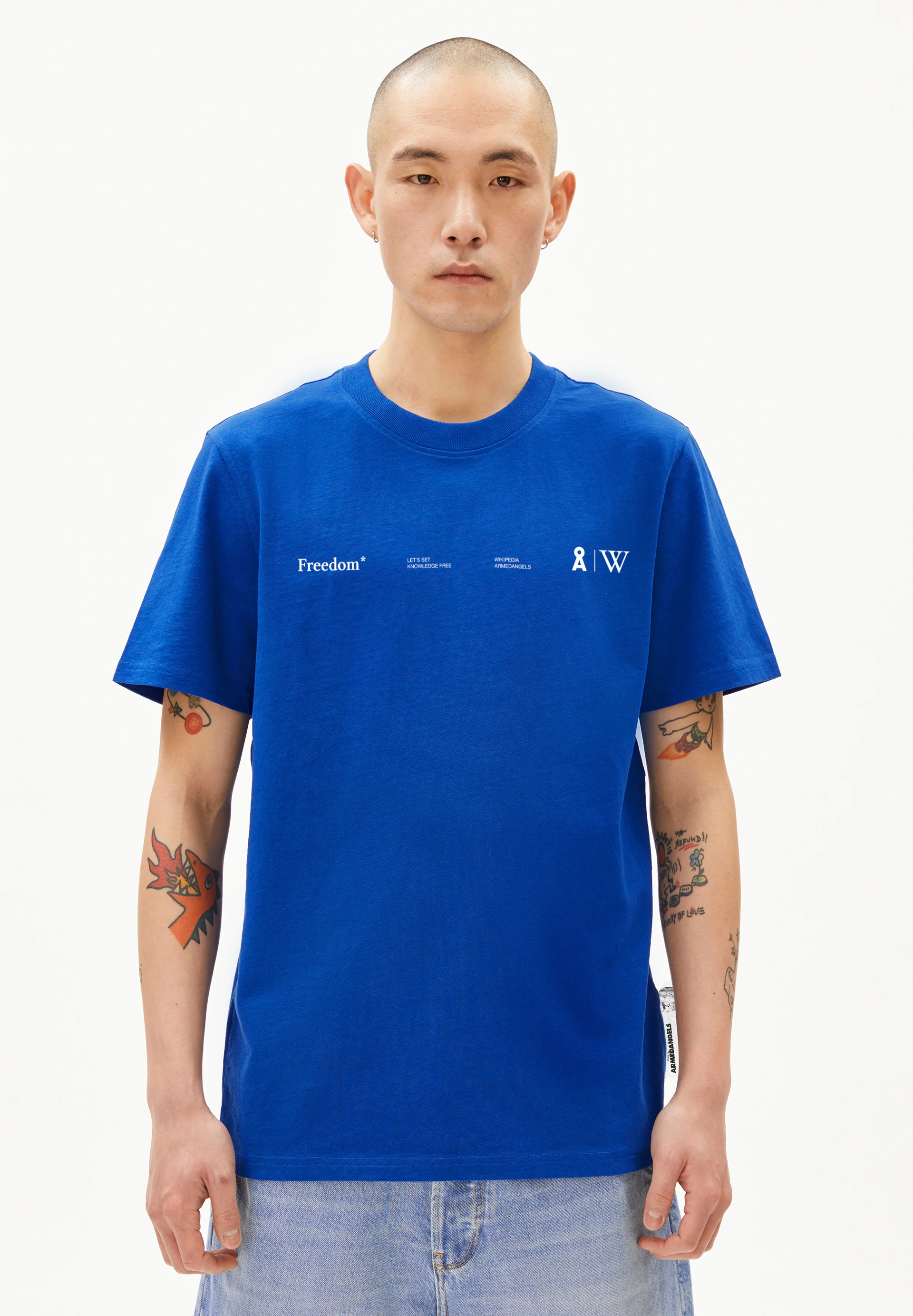 MAARKOS WIKIPEDIA Heavyweight T-Shirt made of recycled Cotton