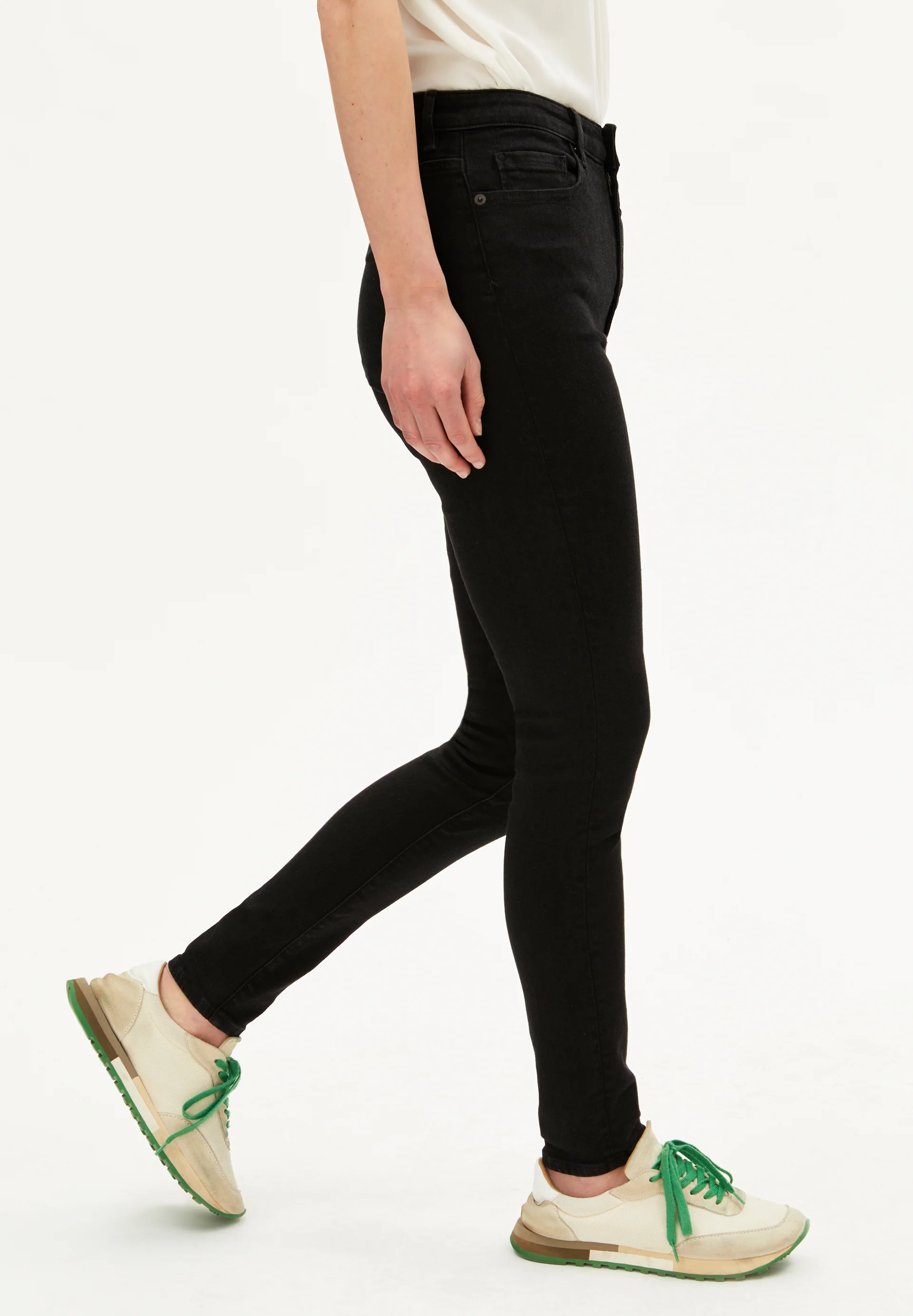 INGAA Skinny Jeans High Waist Organic Cotton Mix X-Stretch