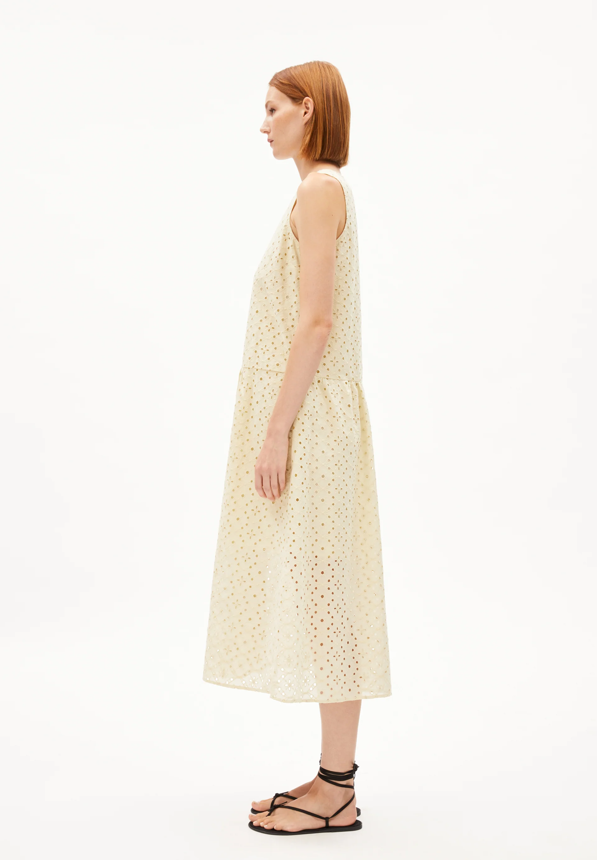 LIVALAA BROIDERY Woven Dress made of Organic Cotton Mix
