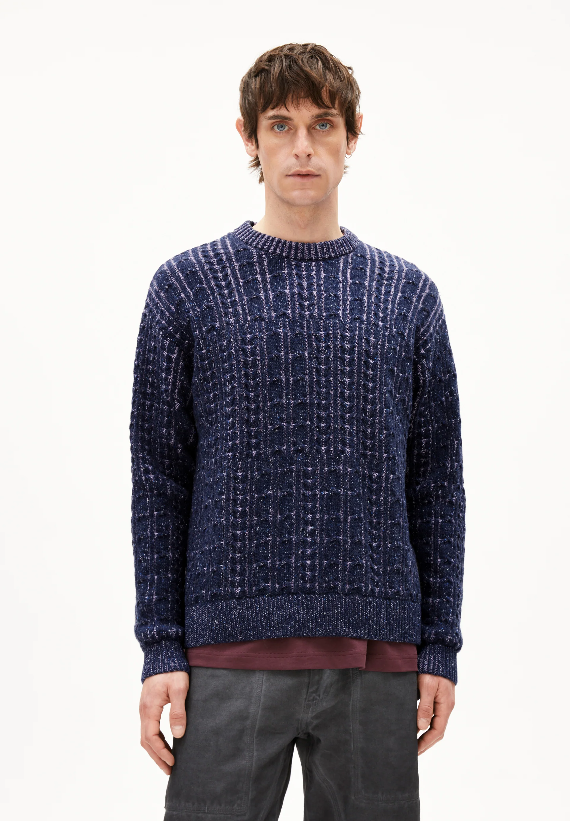 DAAKO Jumper made from an organic cotton blend