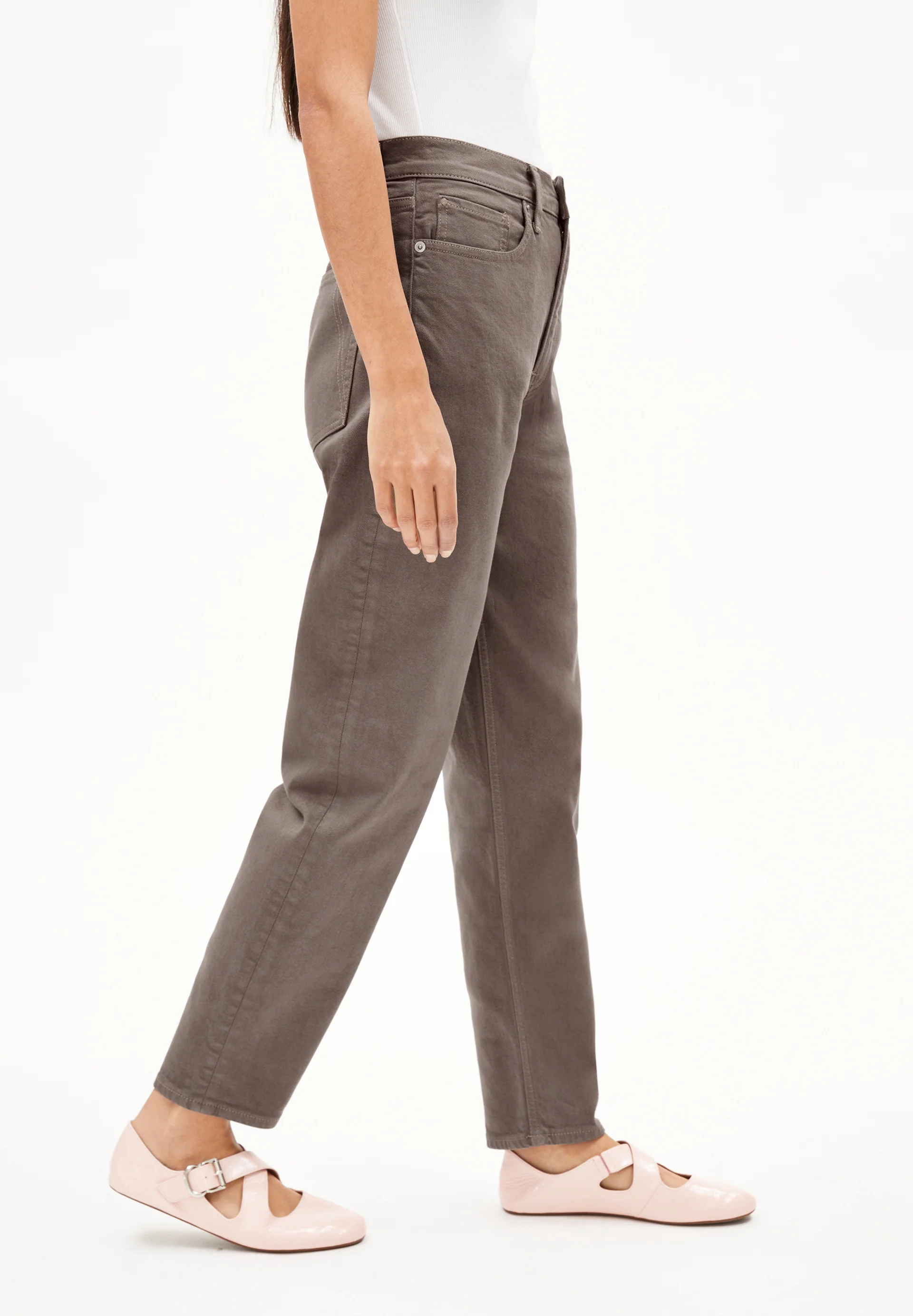MAIRAA Mom Jeans recycled Cotton Mix Comfort Stretch