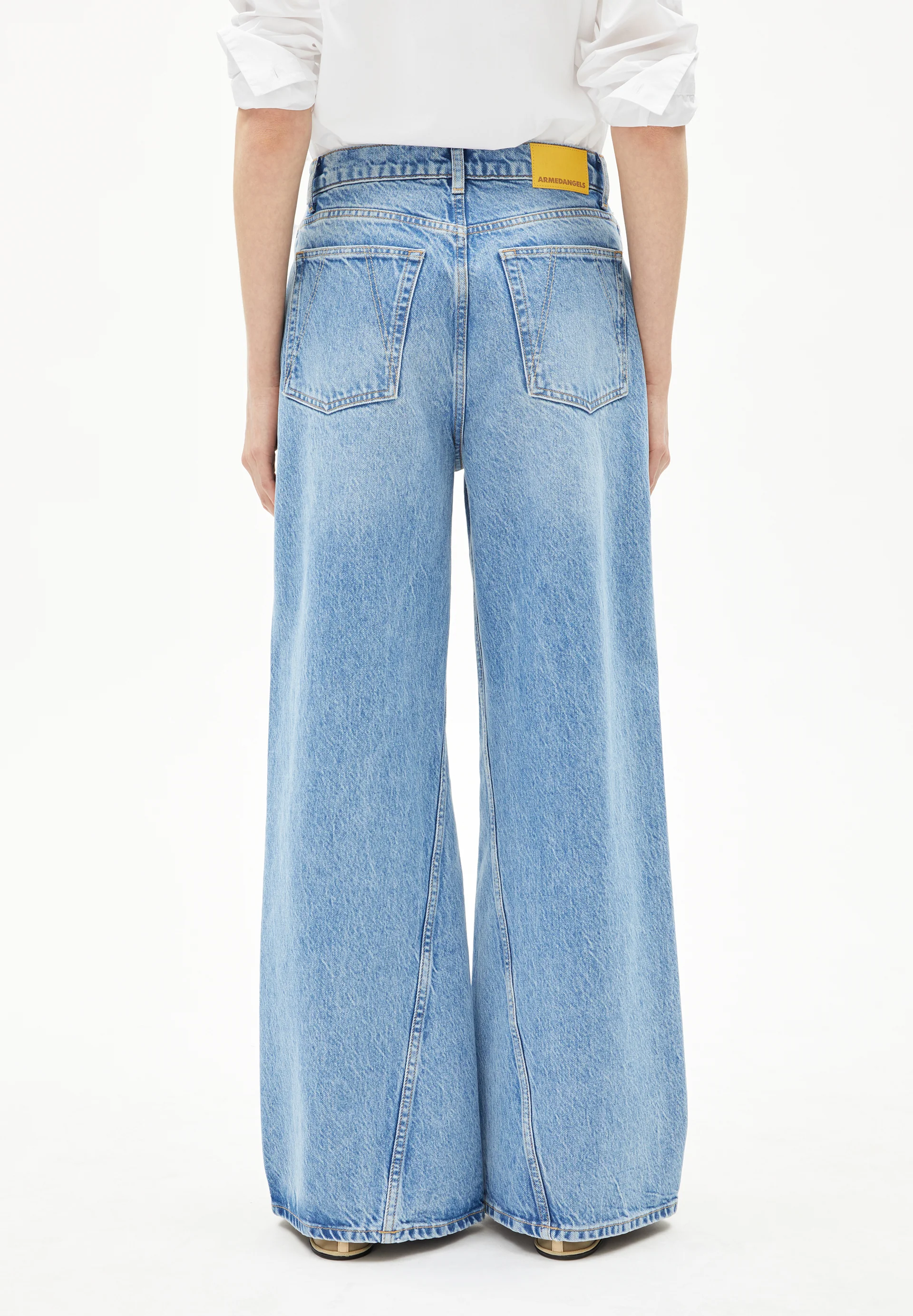 ATHENAAS WIDE JEAN Wide jeans SaXcell® lyocell mix