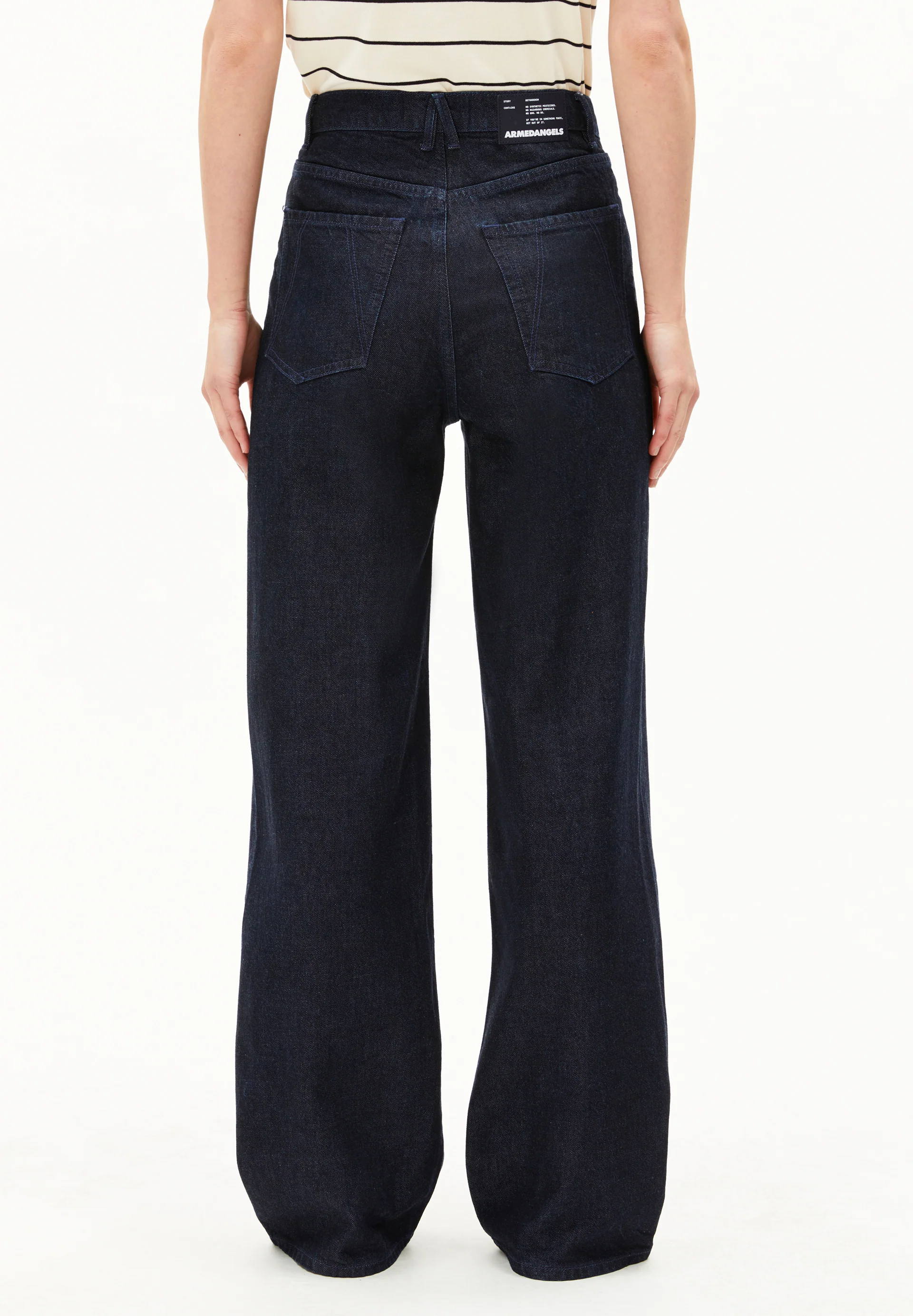 ENIJAA FLOW Wide leg high waist made from TENCEL™ lyocell blend
