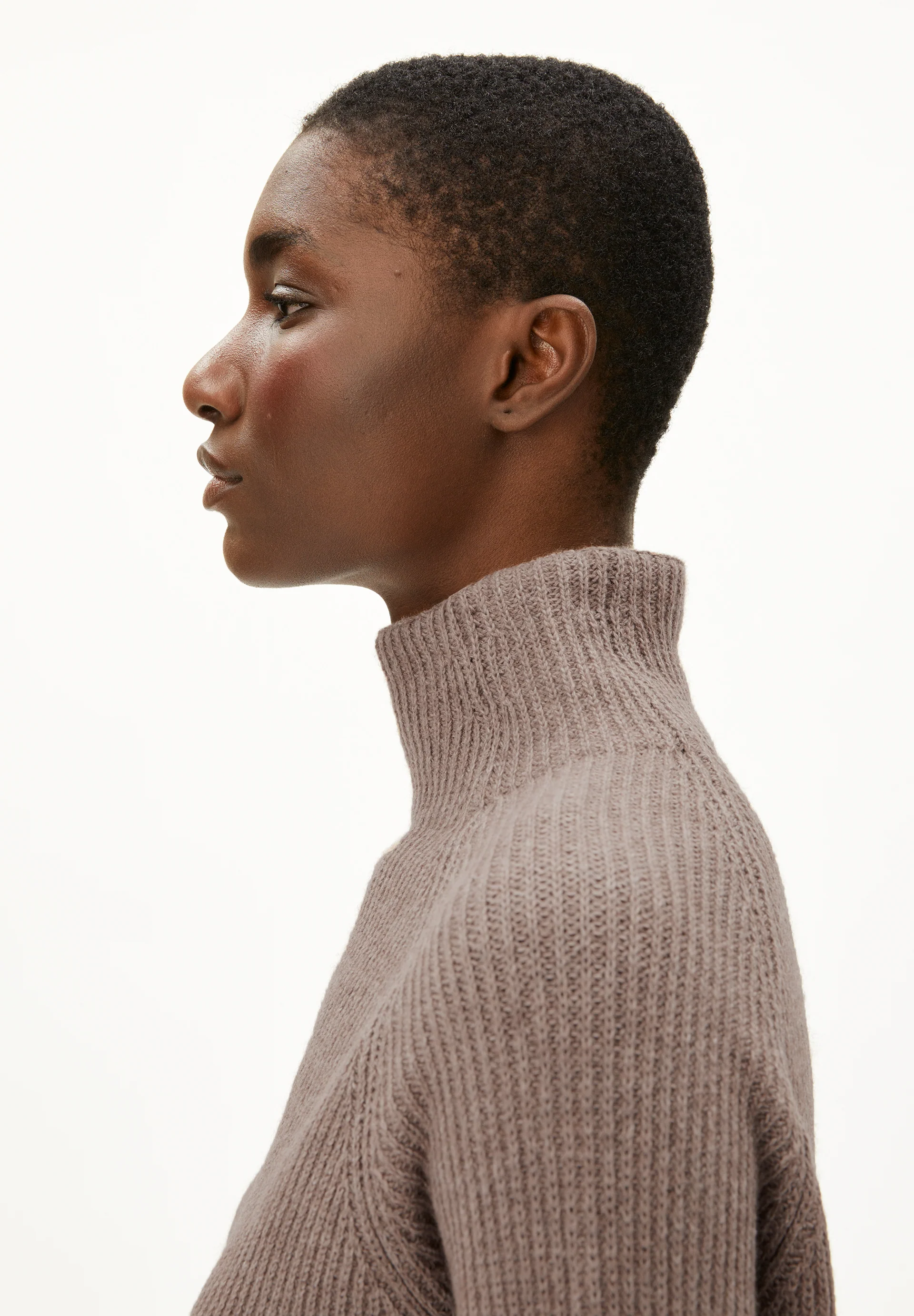 MILLAANA Knit Dress Relaxed Fit made of Organic Wool Mix