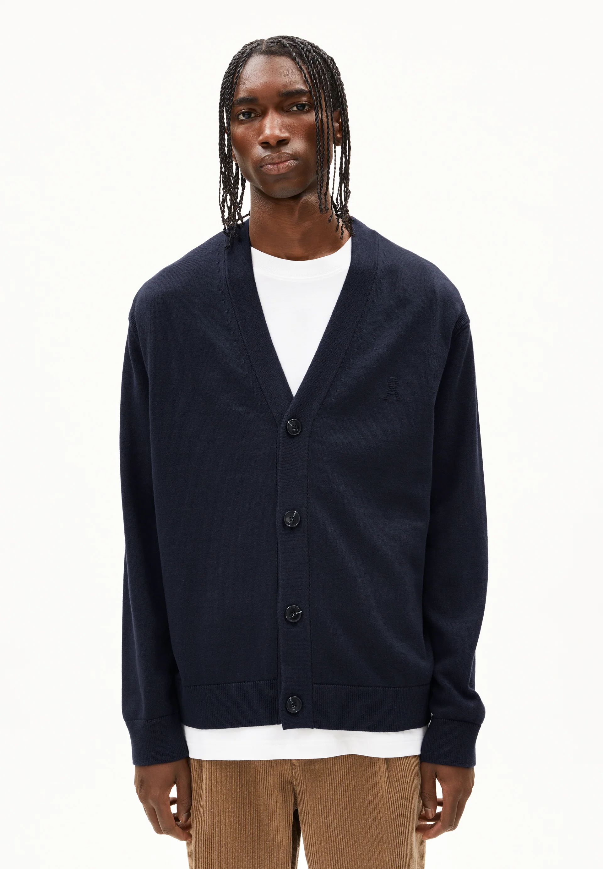 AANATOL Cardigan made of Organic Wool Mix