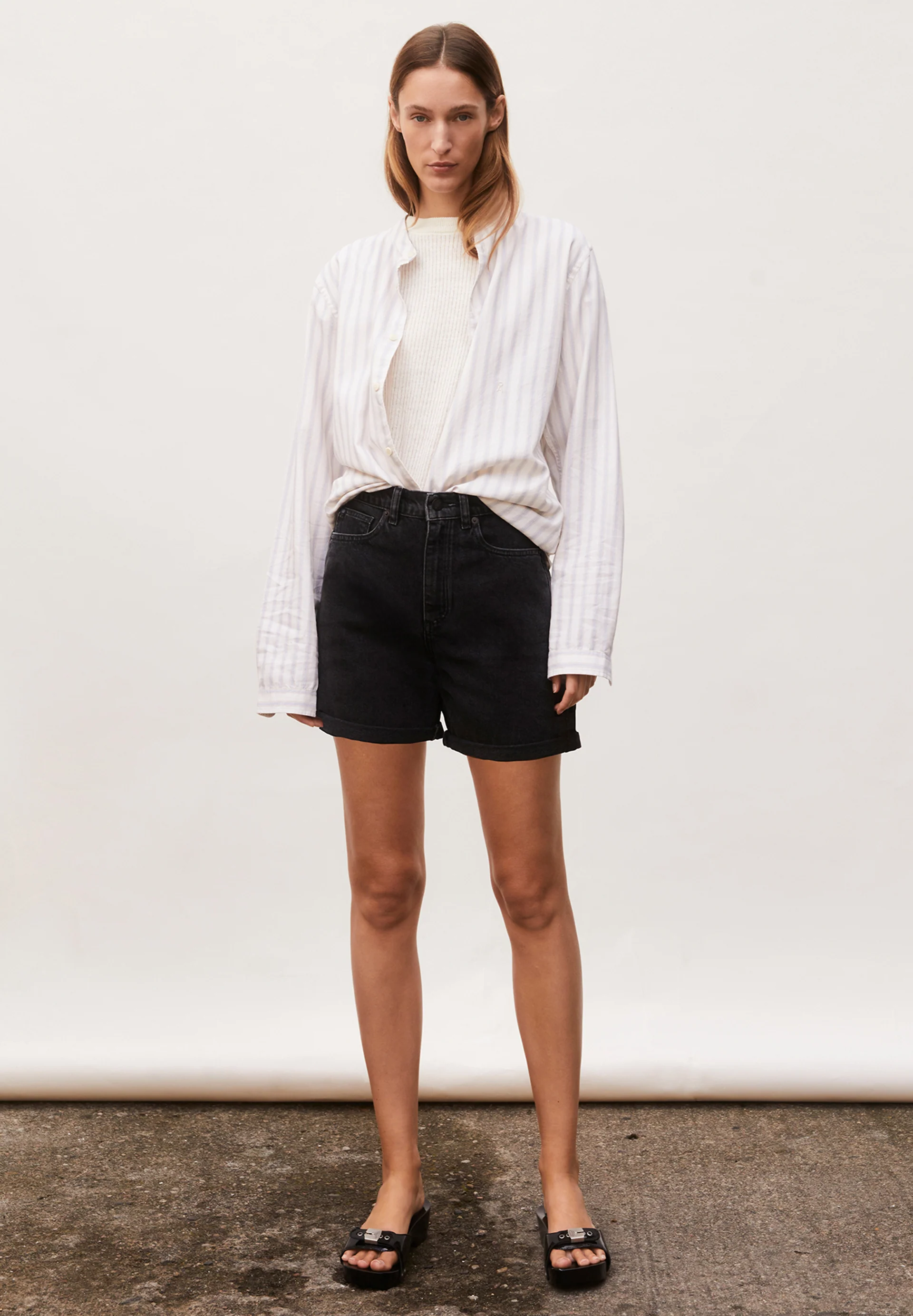 SHEAARI DENIM SHORT Denim Shorts made of recycled Cotton