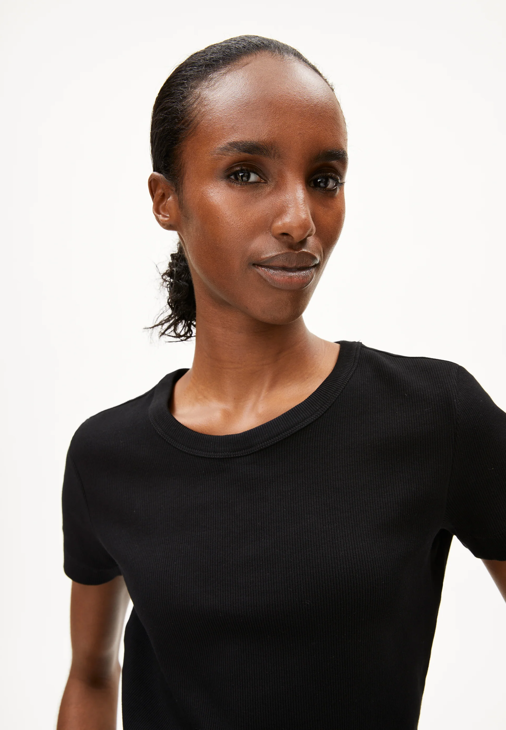 KARDAA Rib-T-Shirt made of Organic Cotton Mix