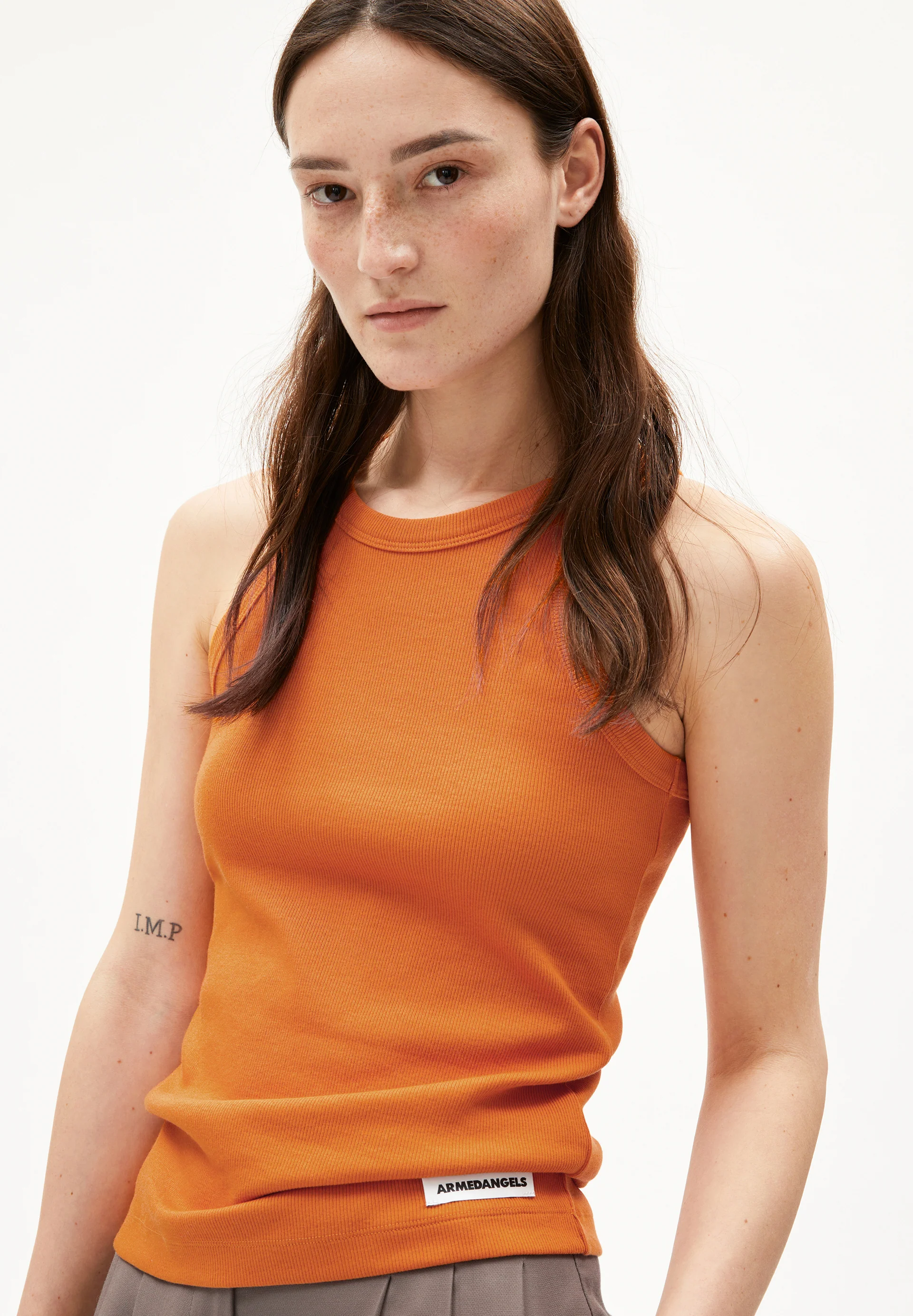 KANITAA Organic cotton mix ribbed top