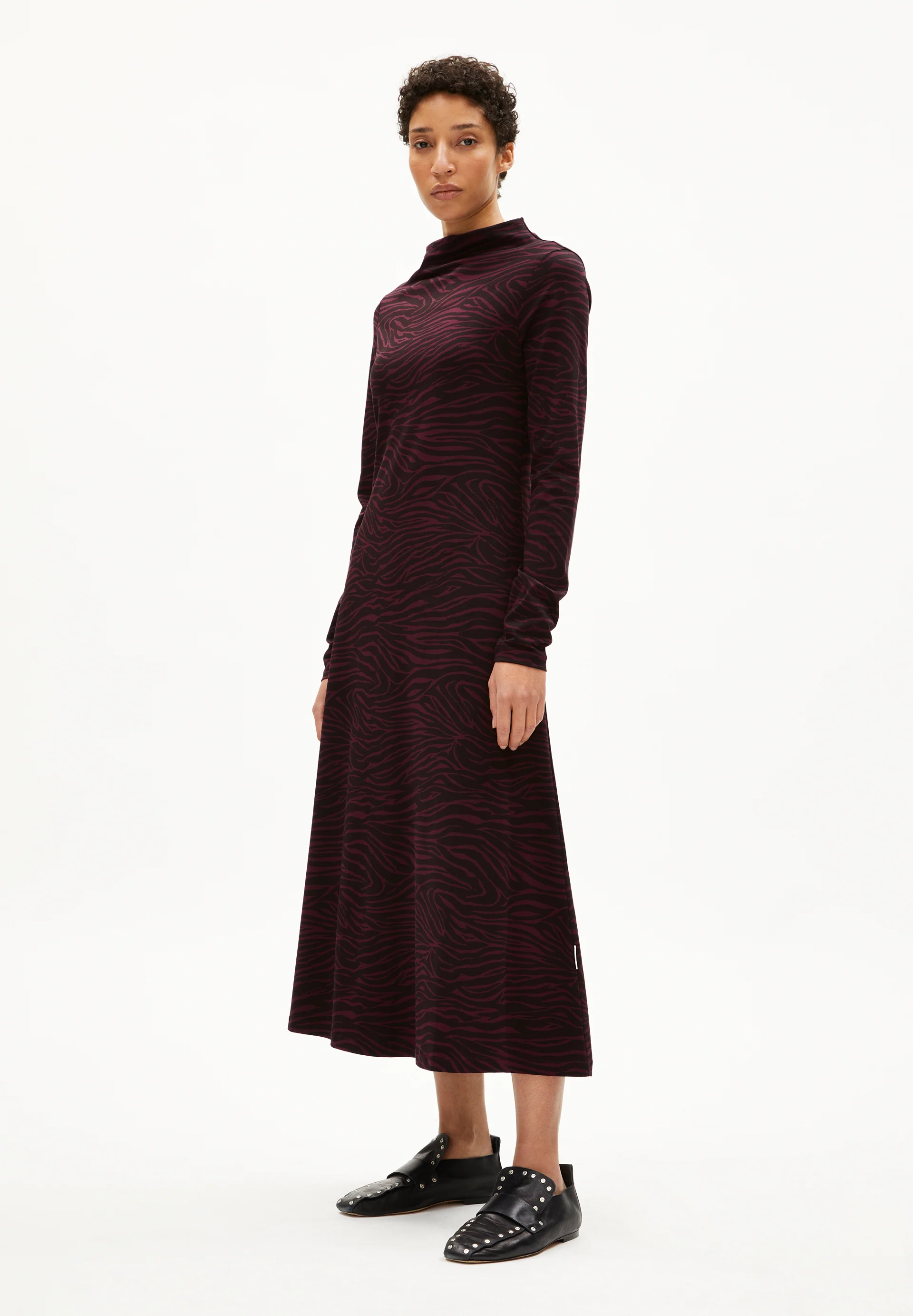 DAILIMAA ZEBRARAA Jersey dress made from an organic cotton blend