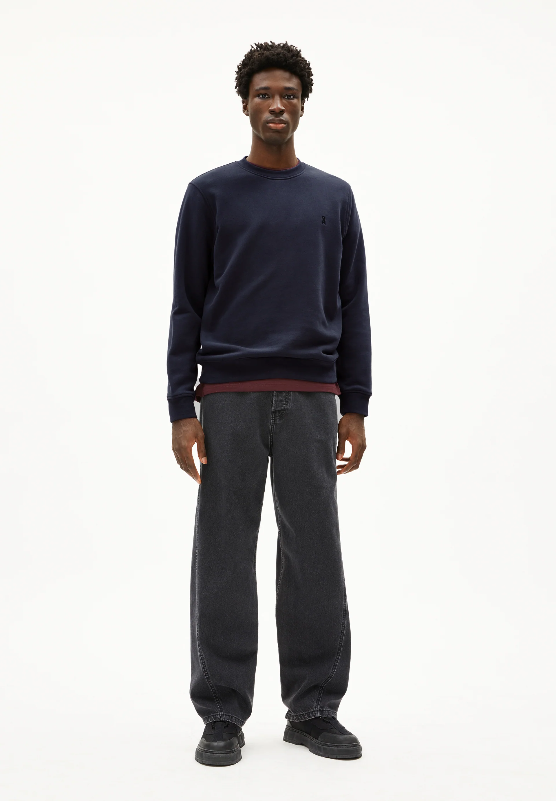 BAARO LOOP Sweatshirt from organic cotton