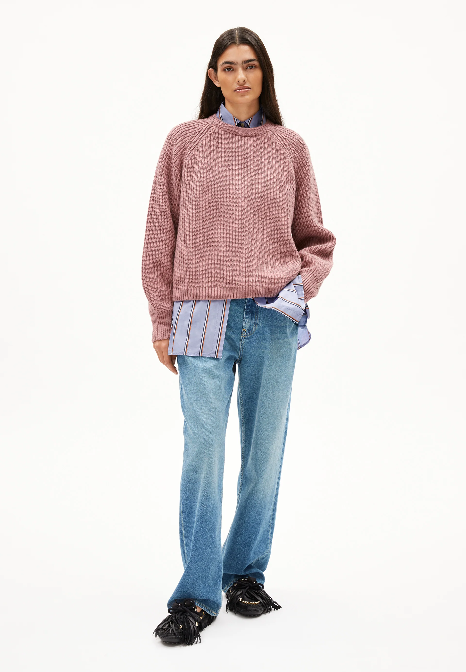 KAAGI Pullover from organic wool mix