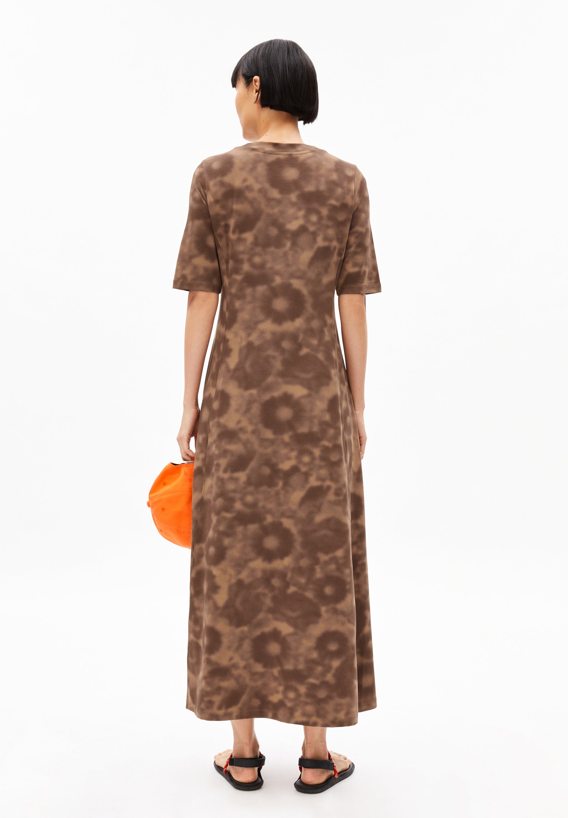 ZURAA AUTUMN GARDEN Jersey dress from organic cotton mix