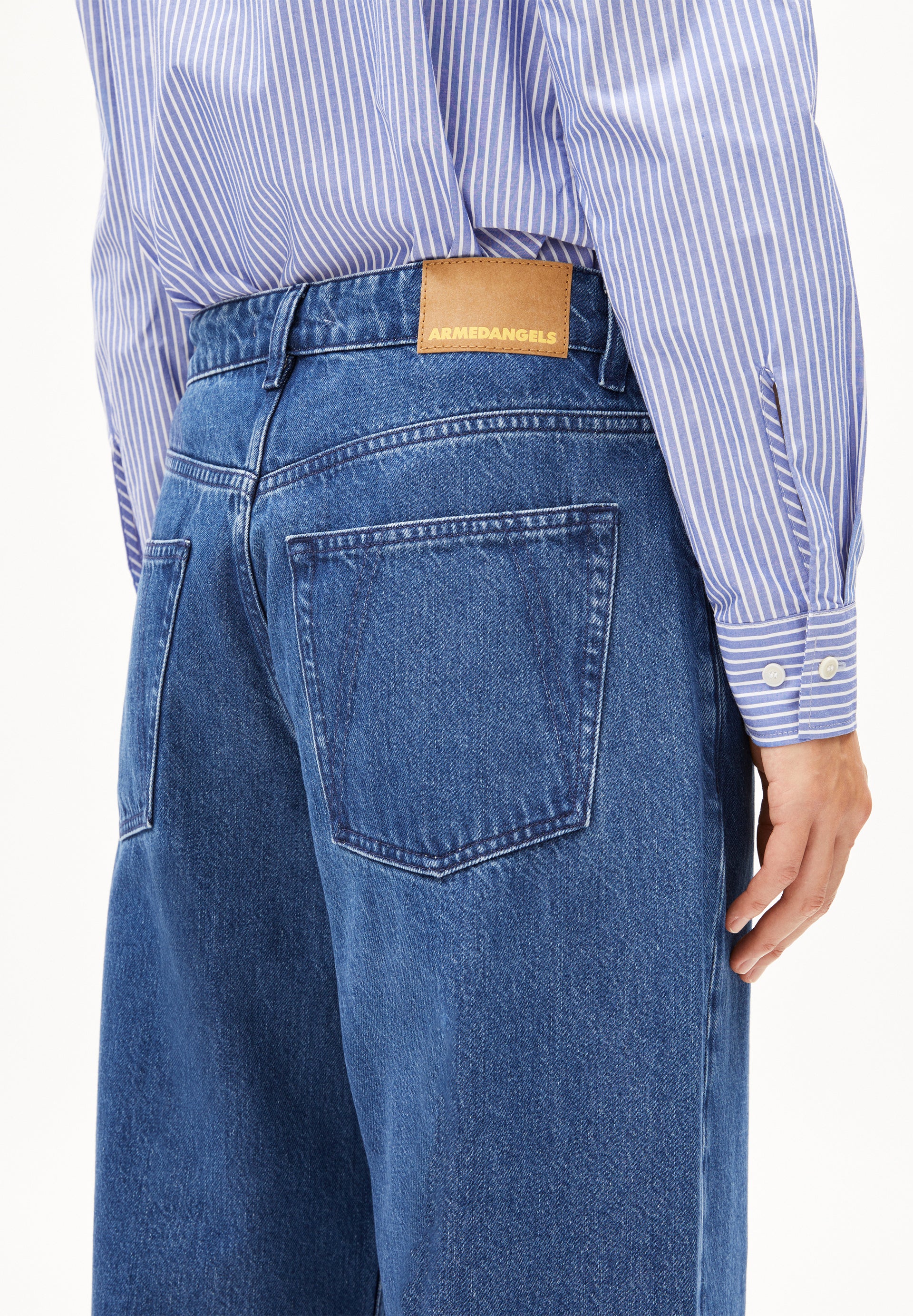 ASTRAEAAS WIDE JEAN Wide Jeans Organic Cotton Mix